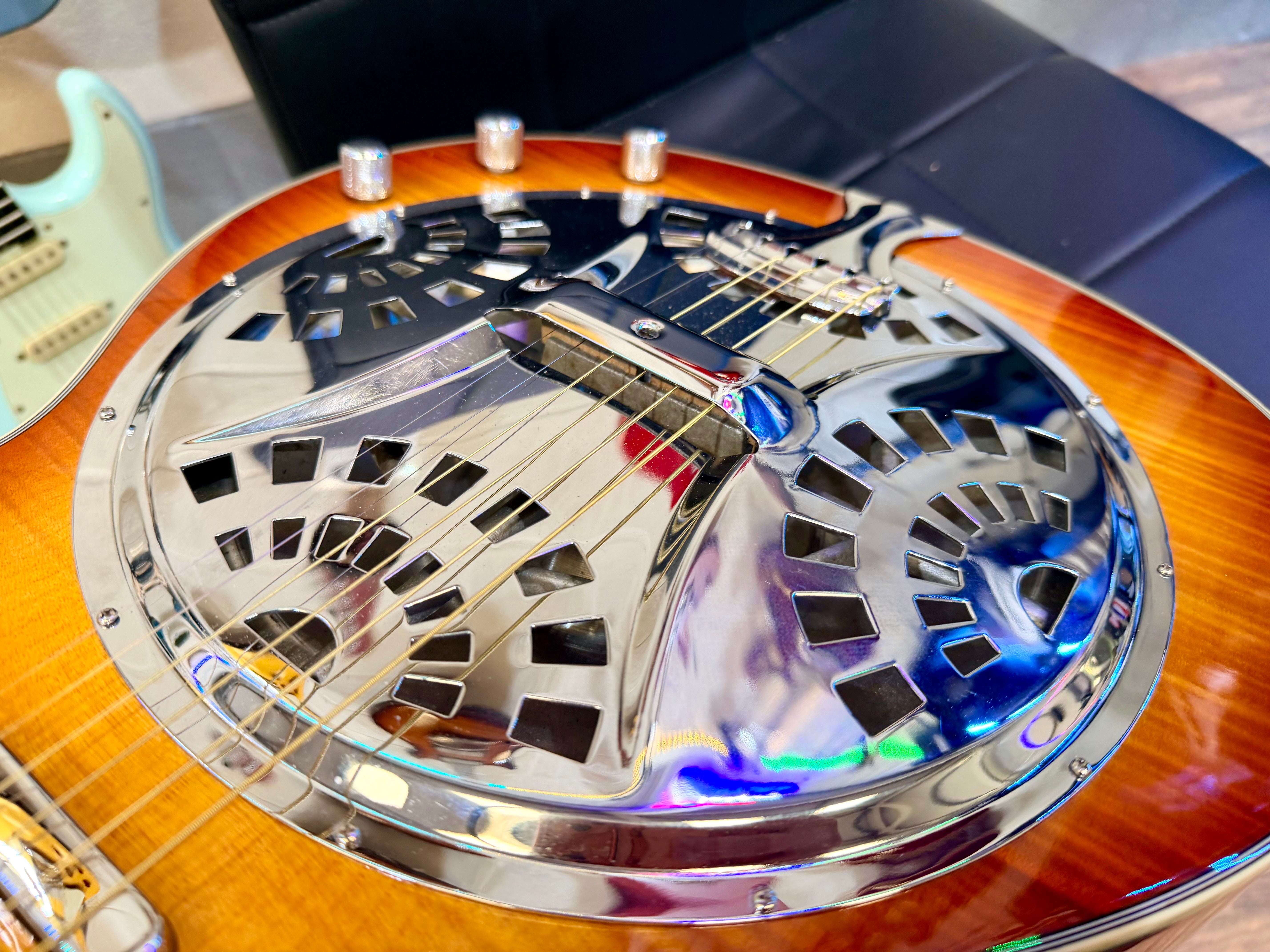 ☀️2010☀️ Fender FR-50CE Cutaway Electro Acoustic Resonator Guitar~ Sunburst!