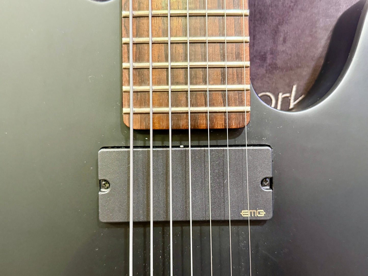 🔥MINT🔥 ESP LTD TE-407 7 String Electric Guitar~ Satin Black + Gator Hard Case!