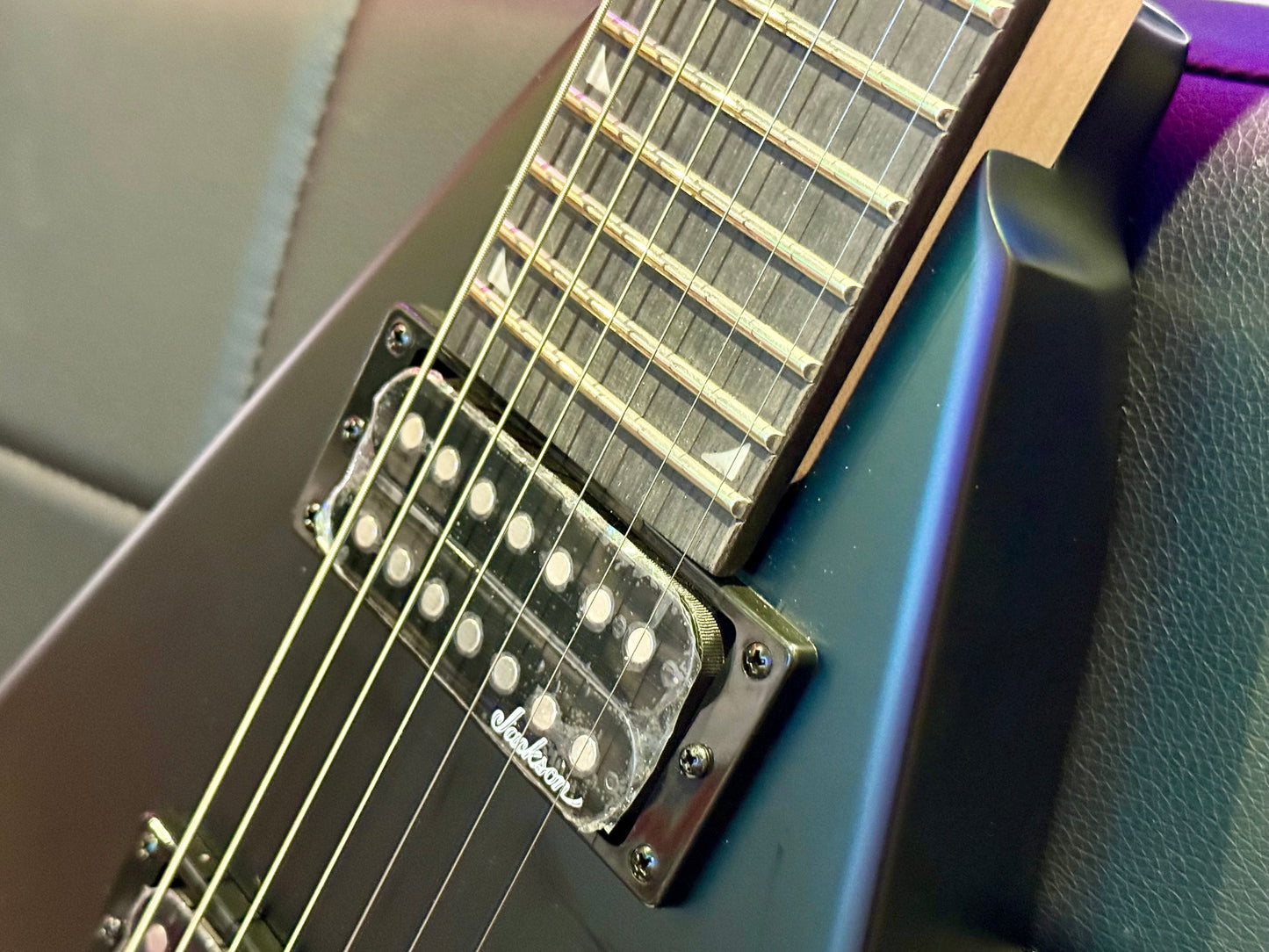 🔥NEW 2025🔥 Jackson JS22-7 RR HT Randy Rhodes 7 String~ Satin black!