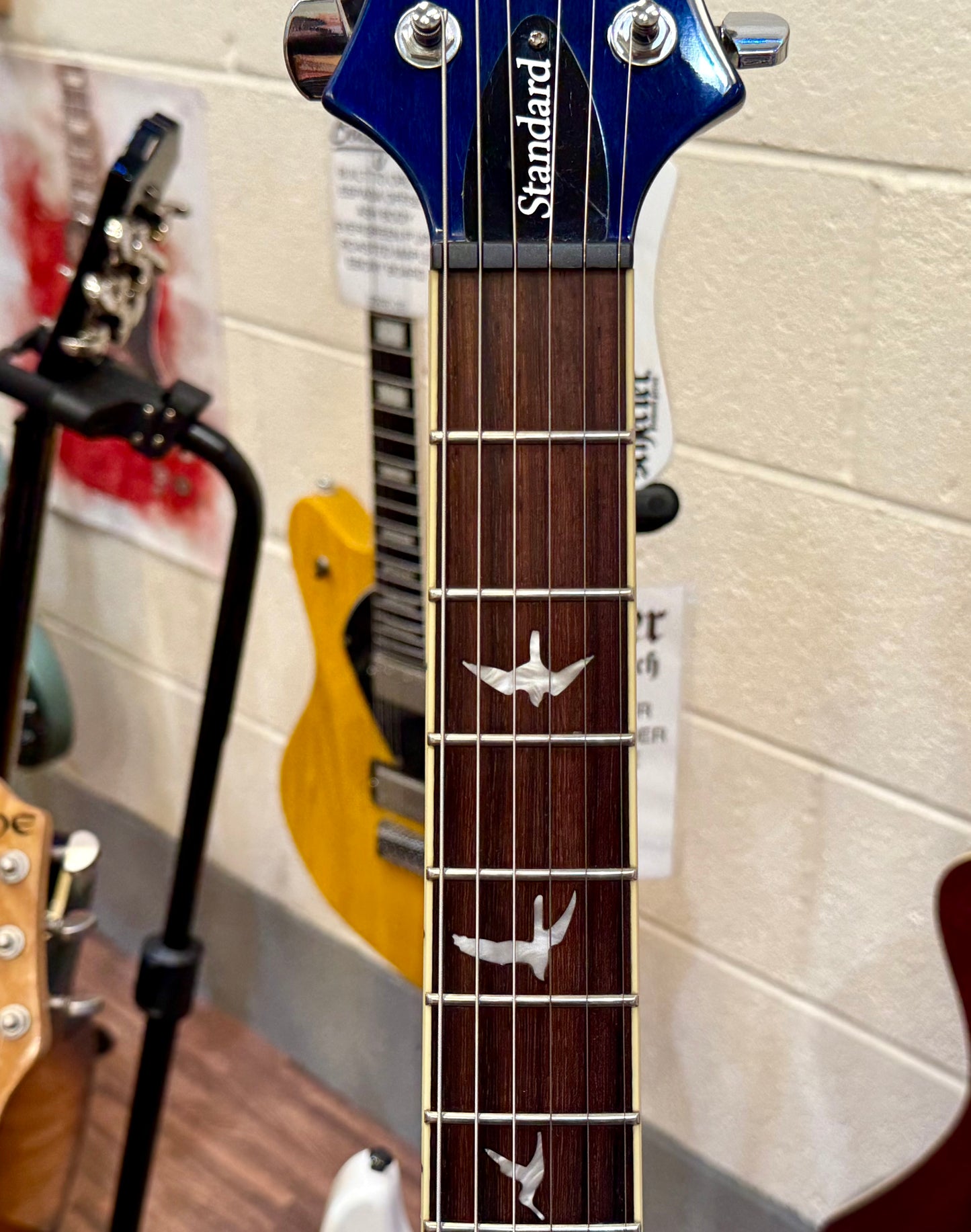 ๐MINT 2022๐ PRS SE Standard 24-08 In Translucent Blue~ Coil Splitting + Gig Bag
