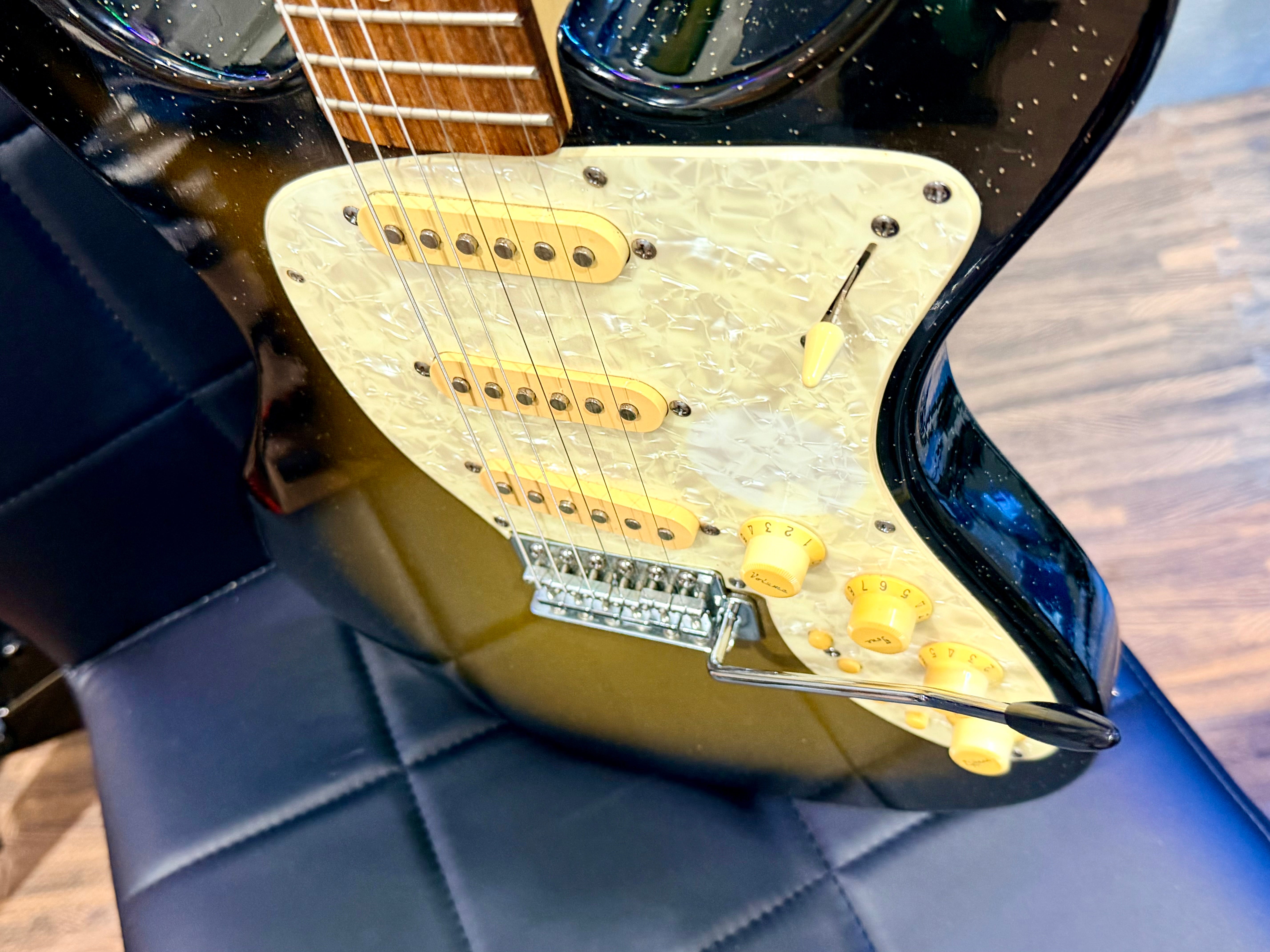 🔥RARE🔥 Danelectro Danoblaster Innuendo Electric Guitar~ Korea 2000 + Effects!