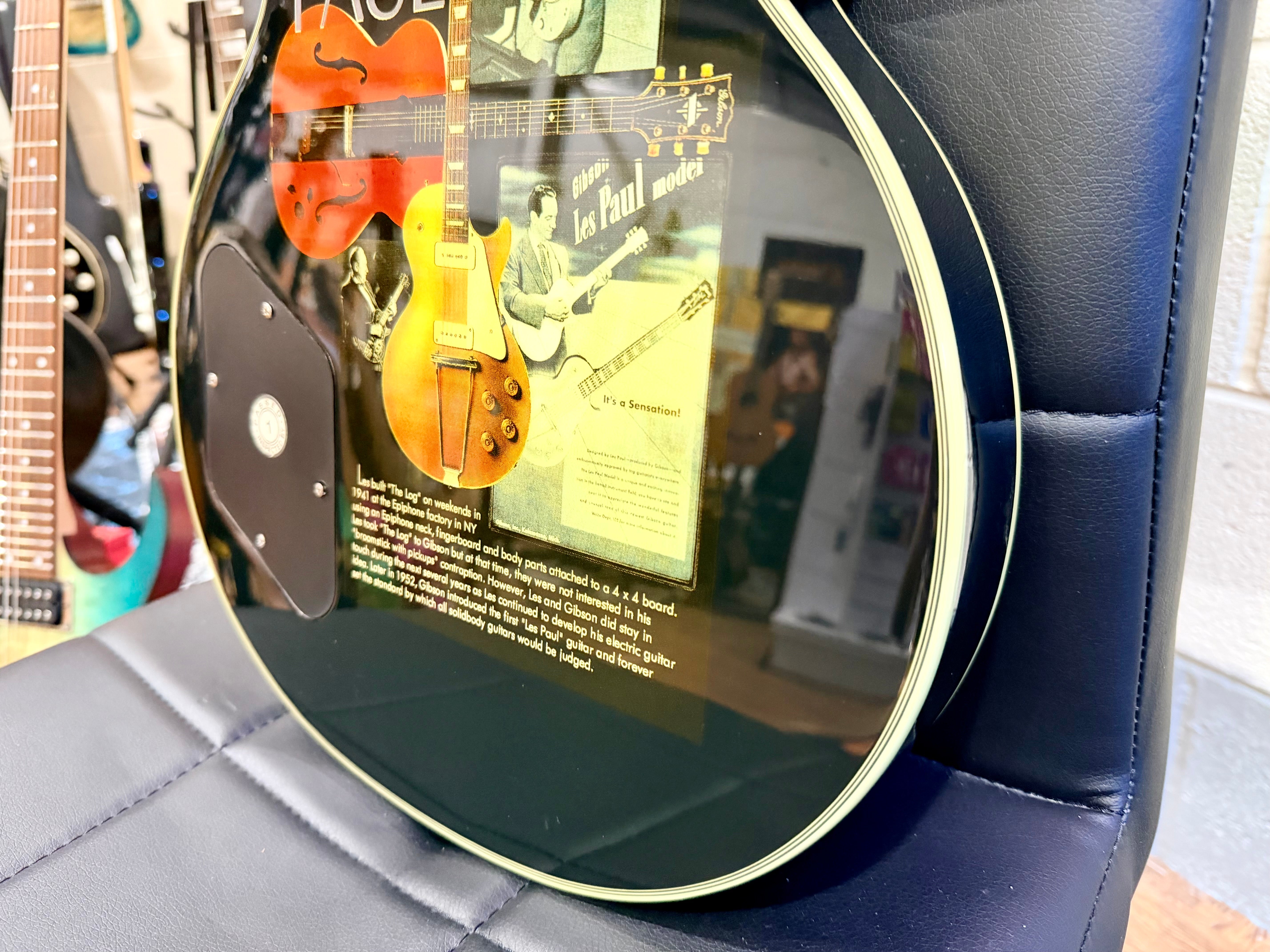 🔥RARE🔥 Epiphone Les Paul Custom 50th Anniversary Ebony/Gold~ 2002 Ltd Edition!