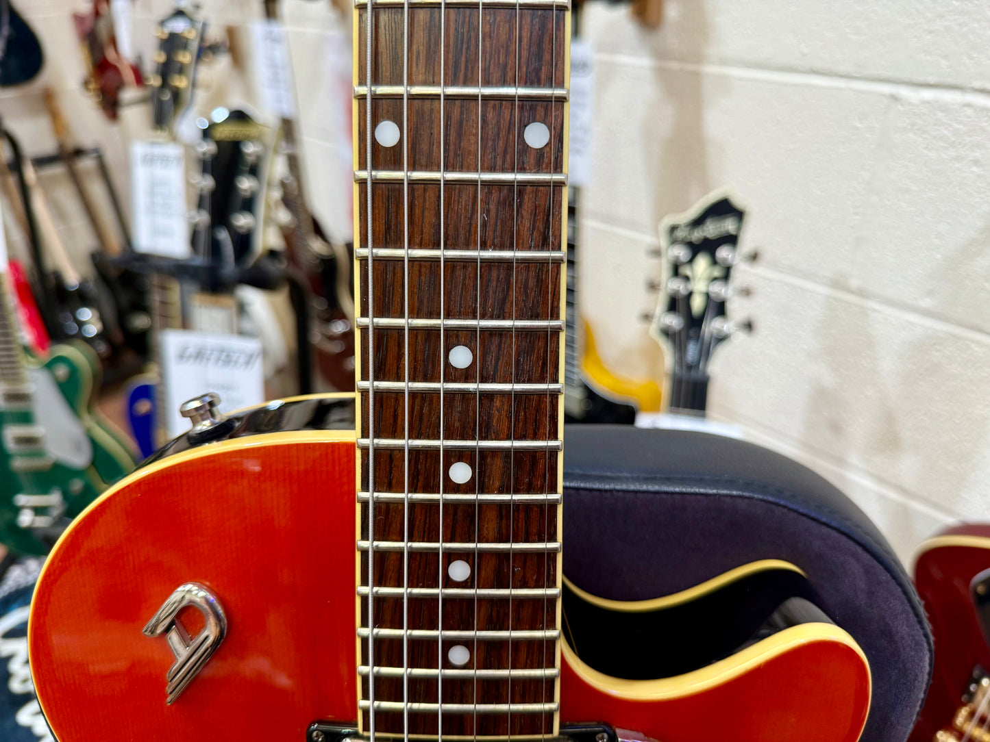 🔥2005🔥 Duesenberg Starplayer TV~ Vintage Orange Semi-Hollow~ Cherished + Case!