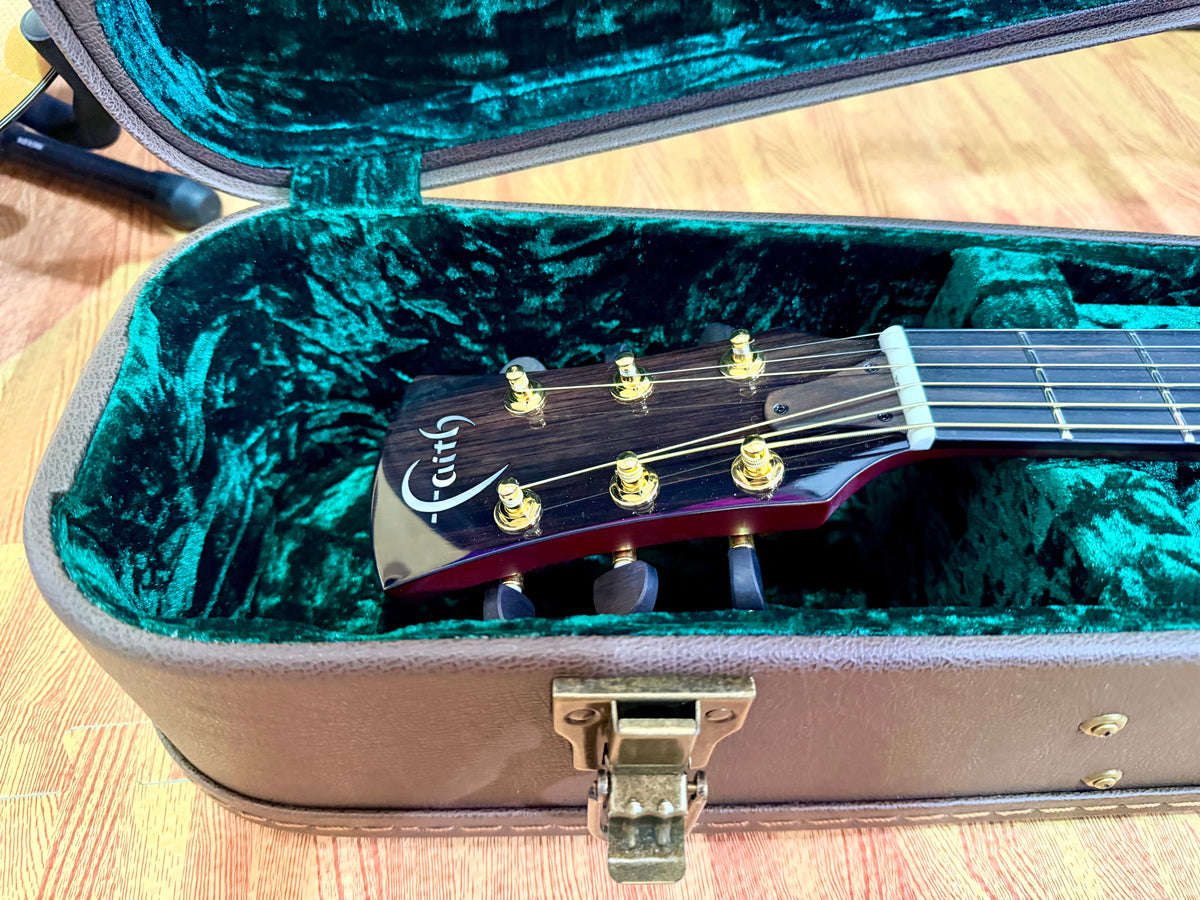 Faith Blood Moon Venus FVBMB All-Solid Trembesi Electro-Acoustic Guitar + Case