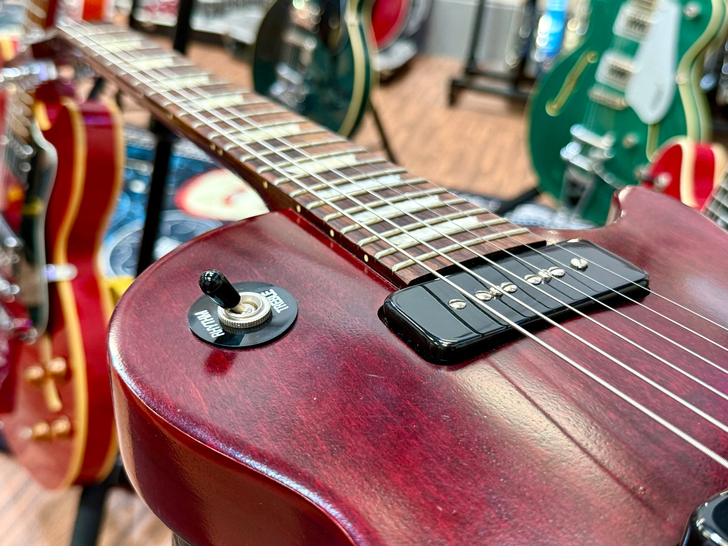 🔥2013 USA🔥 Gibson Les Paul ‘50s Tribute~ Wine Red~ Hiscox Hard Case~ P90 P’ups