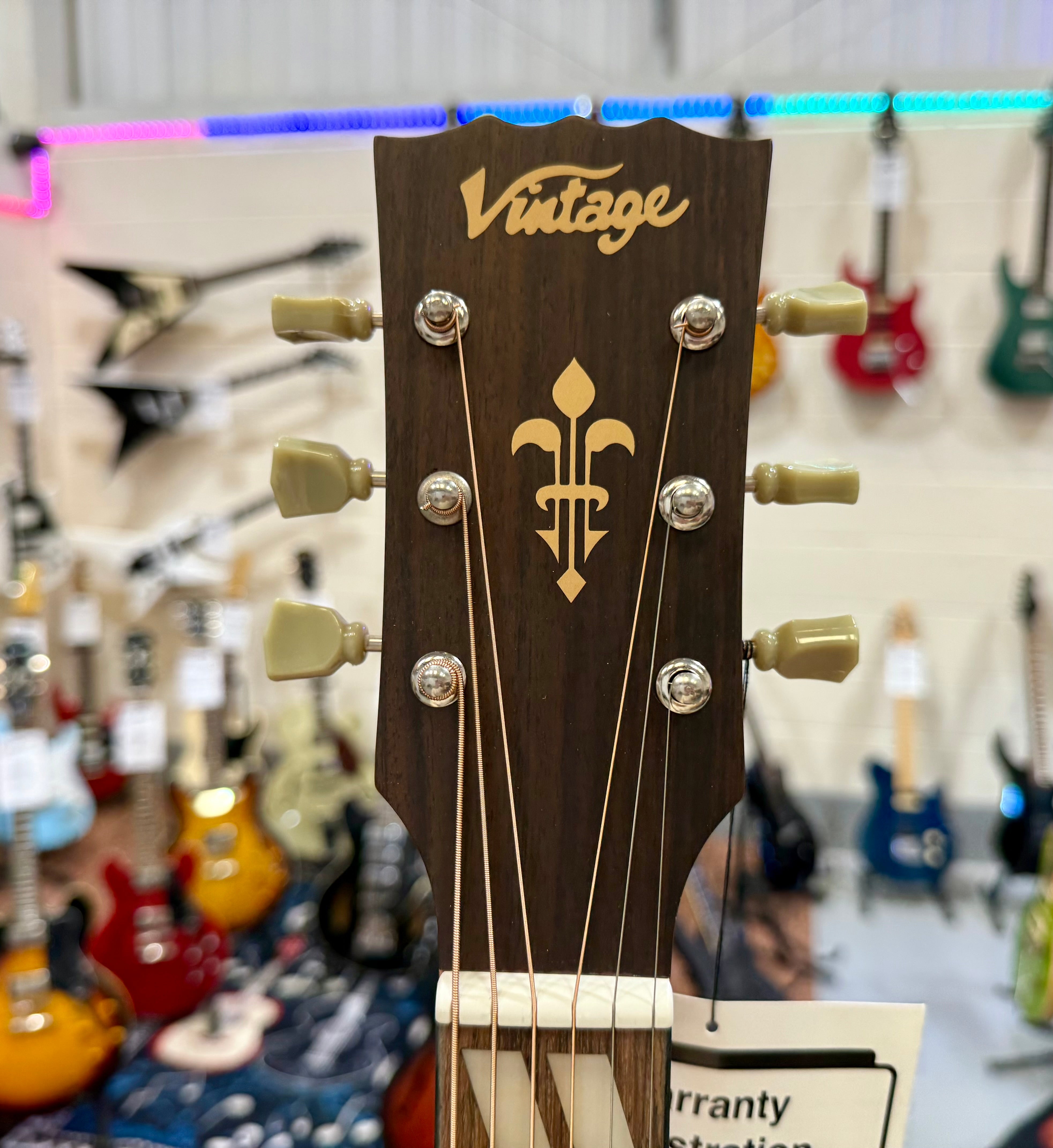 🌟NEW 2025🌟Vintage Historic Series 'Parlour' Acoustic~ Vintage Sunburst~V180VSB