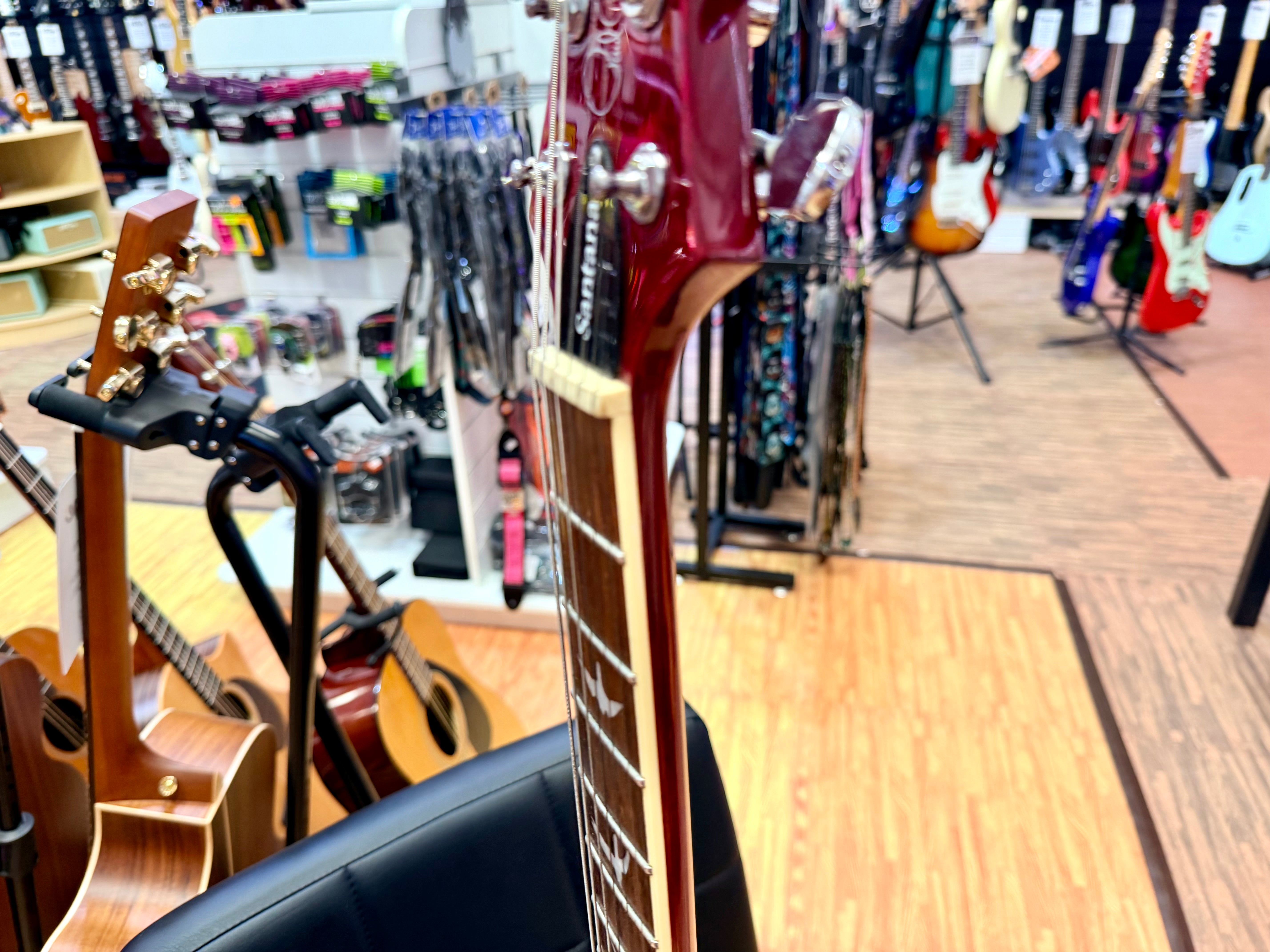 π₯2018π₯ PRS SE Santana Signature Vintage Cherry~ Electric Guitar!