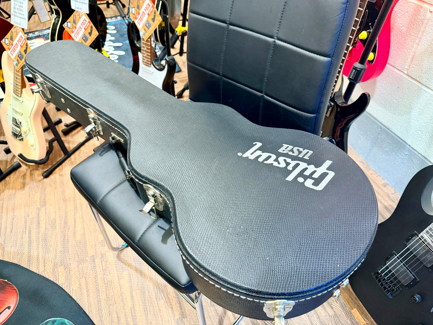 🔥2011 USA🔥 Gibson Les Paul Classic Plus Top~ Manhattan Midnight Blue + Case!