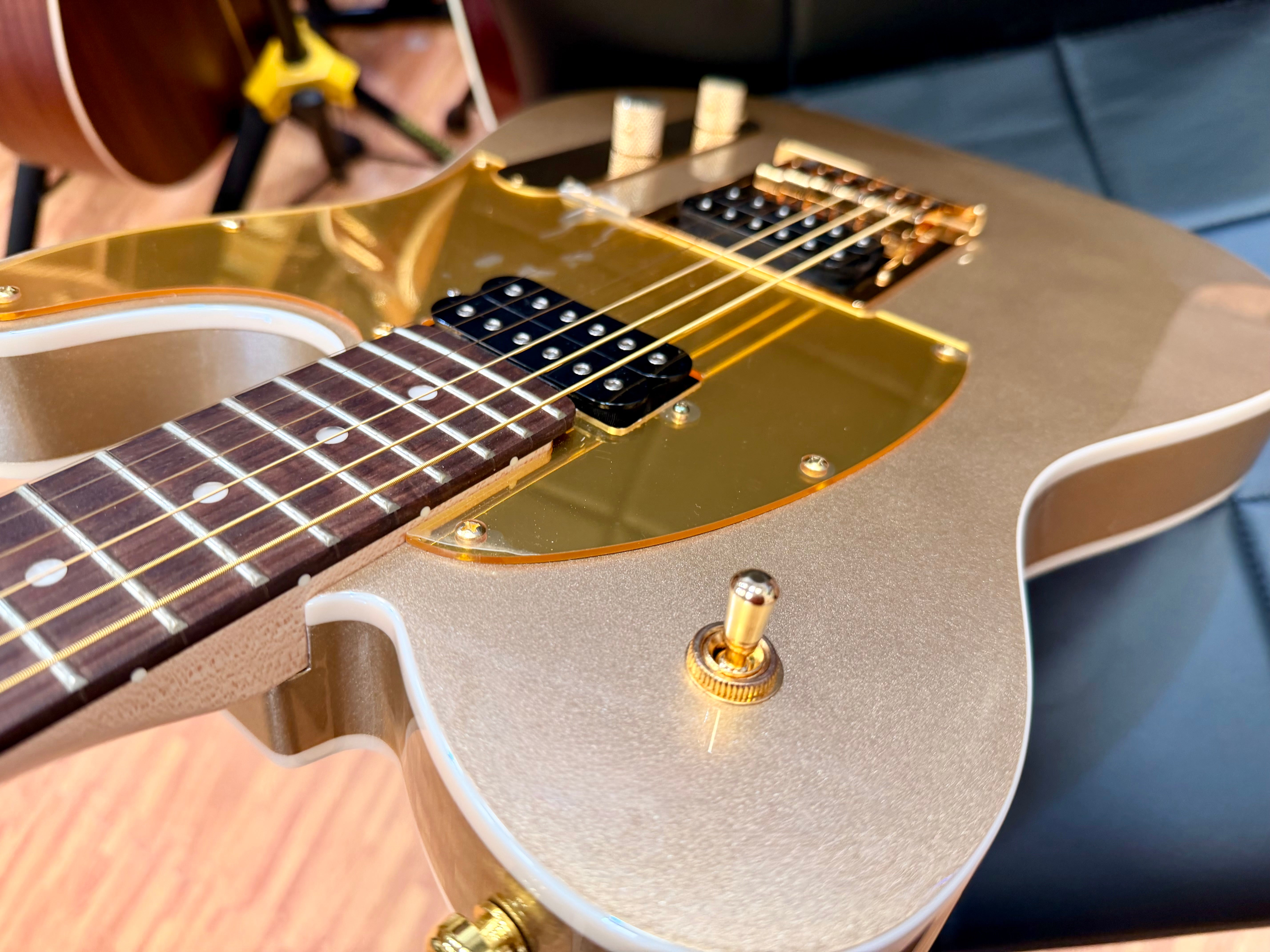 ✨MINT✨ Fender Squier John 5 Signature Artist Series Telecaster~ Frost Gold~ 2020