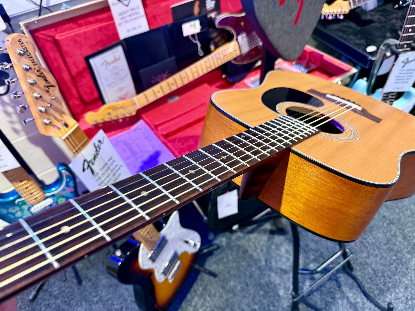 🌟MINT🌟 Farida D-8X0P Dreadnought Acoustic Guitar~ Natural Satin~ 2014 Model!