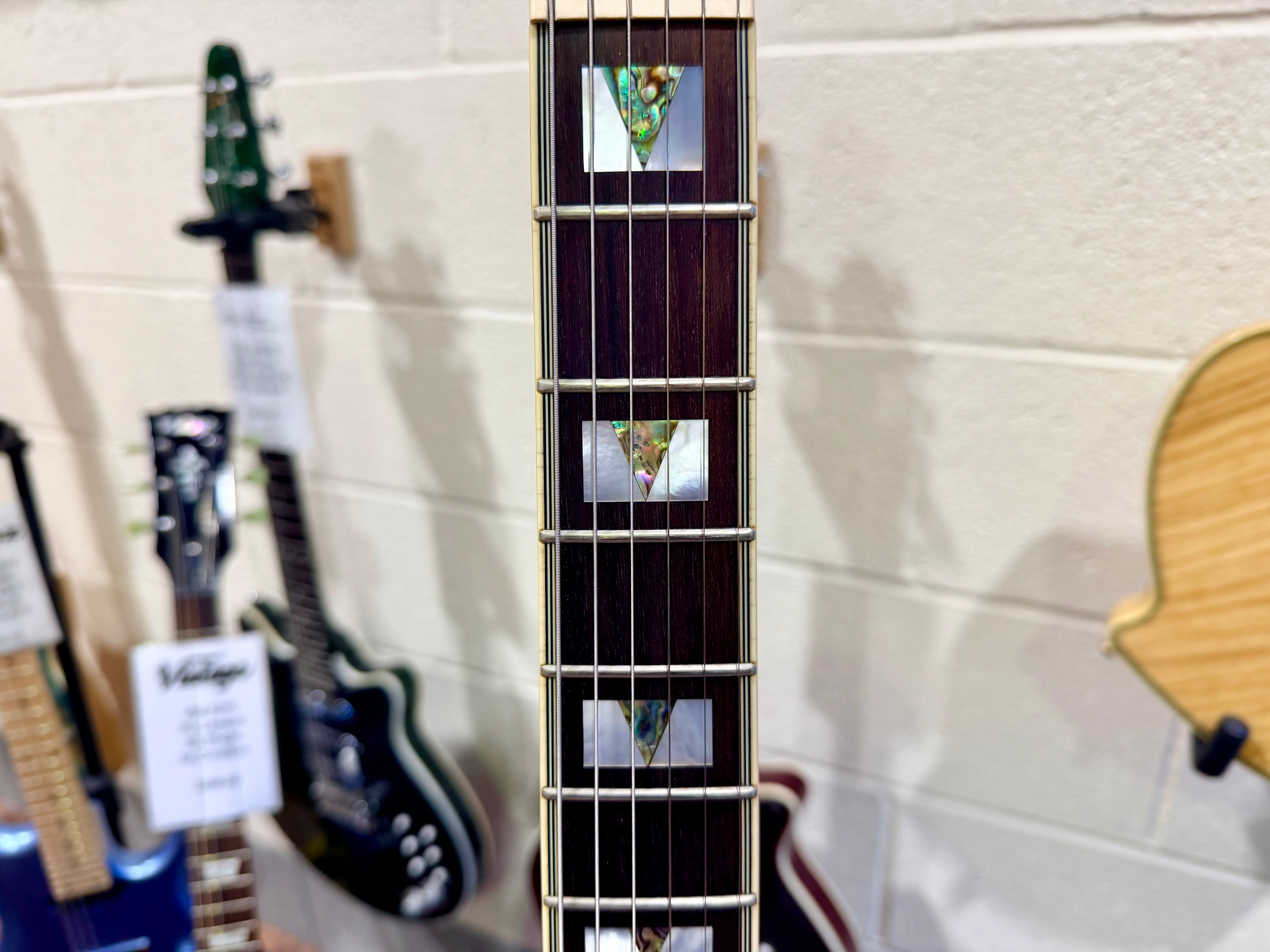 ☀️2008☀️ Epiphone Sheraton ii VS~ Vintage Sunburst~ Hollow-body~ Hard Case!