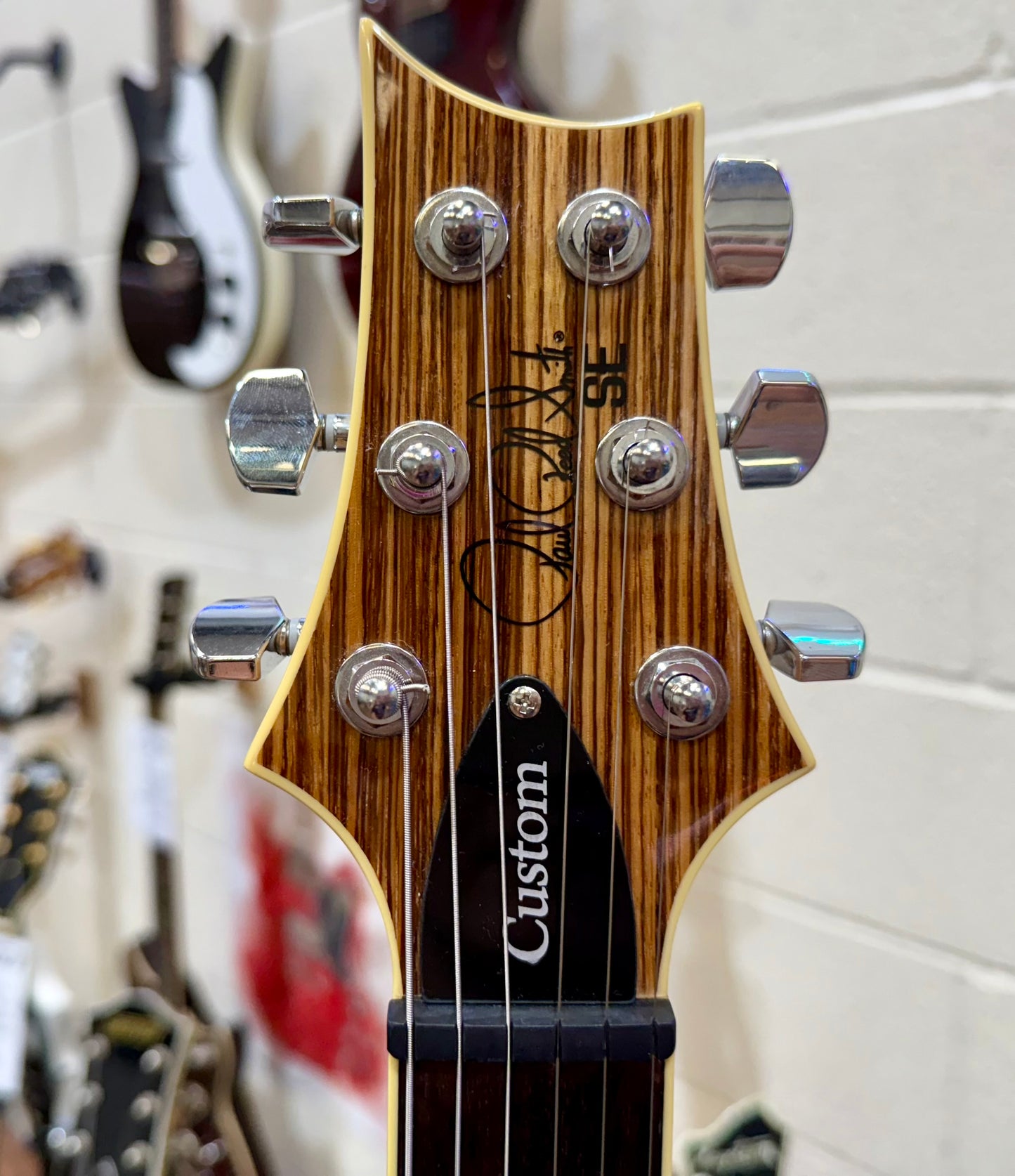 🦓 ZEBRAWOOD LTD EDITION 🦓 PRS SE Custom 24 Exotic~ 2017 Rare Finish~ Coil Tap!
