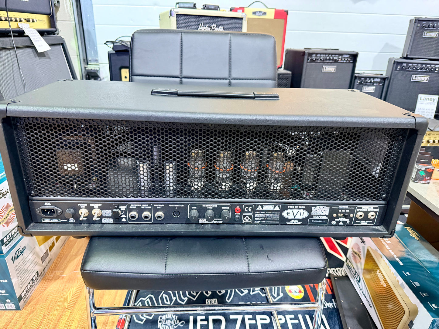 🔥 EVH 5150 III S Stealth 100w Amplifier Head~ 3 Channel Tube Amp~ Black 🔥