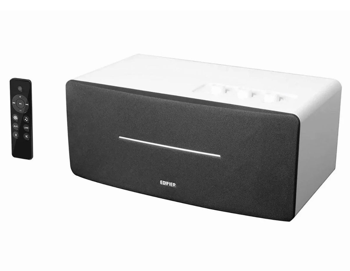 EDIFIER D12 Desktop Bluetooth Stereo Speaker 70 Watts RMS Sub Out - White