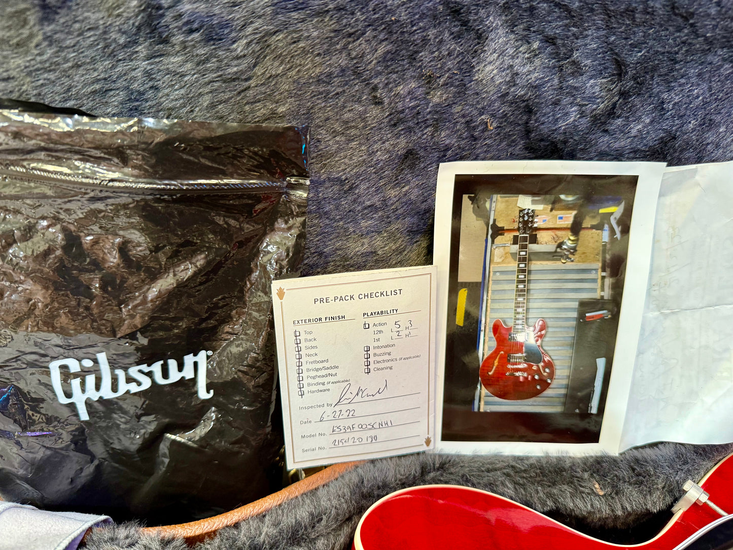 π2021 USA π Gibson ES-339 Figured Sixties Cherry~ Hollow-body~ Case & Candy!