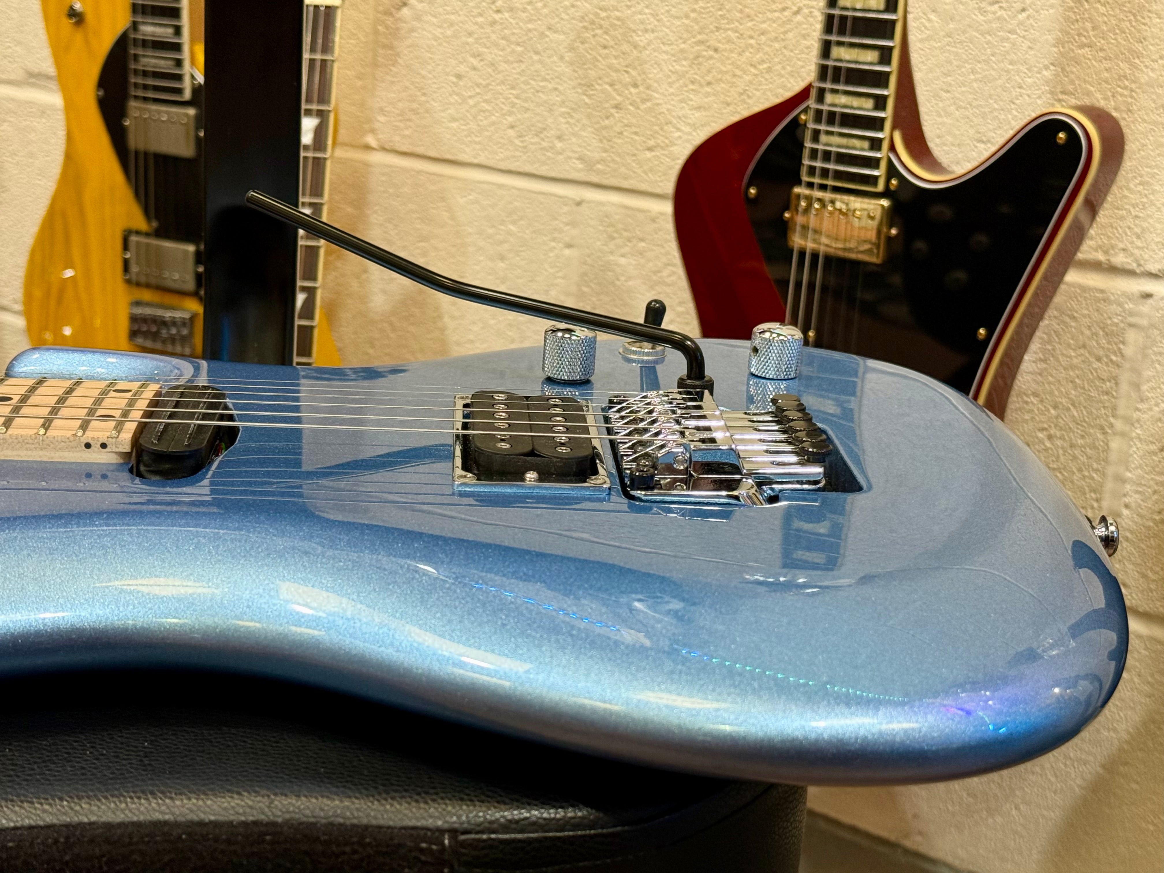 🔥MINT 2022🔥 Ibanez Signature JS140M Joe Satriani Soda Blue~ Edge Zero~ Ex-Demo