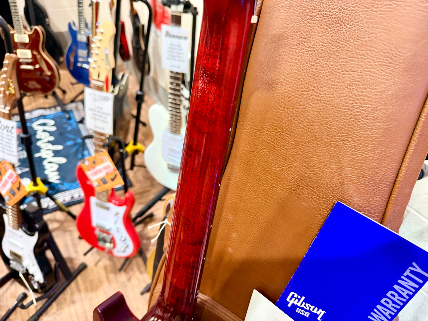 ๐2018๐ Gibson USA Les Paul Studio Faded~ Worn Cherry~ Deluxe Gig Bag & Docs!