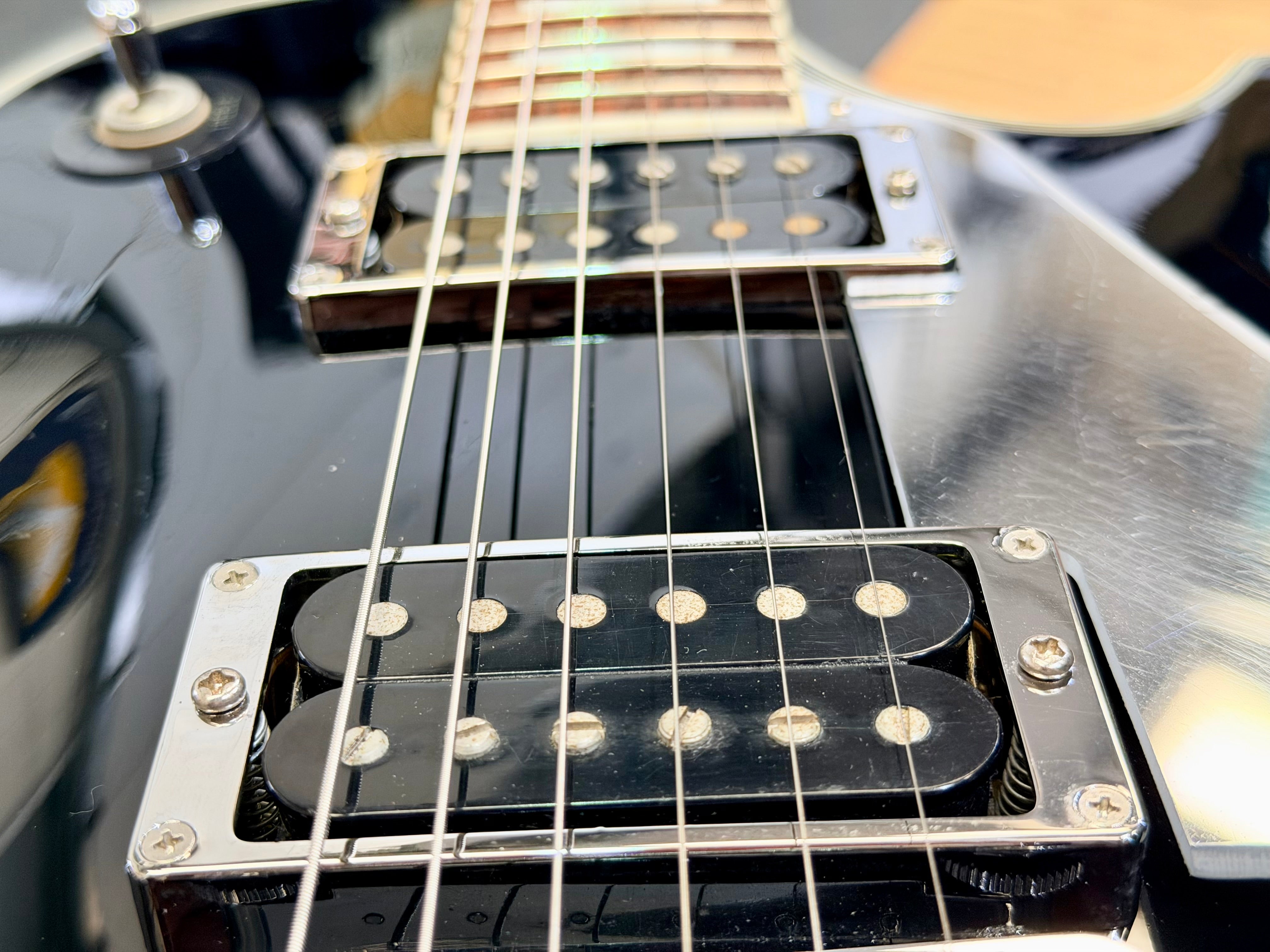 π₯2008π₯ Burny RLC-50JS John Sykes Les Paul Custom~ Black~ Japan Market Import!
