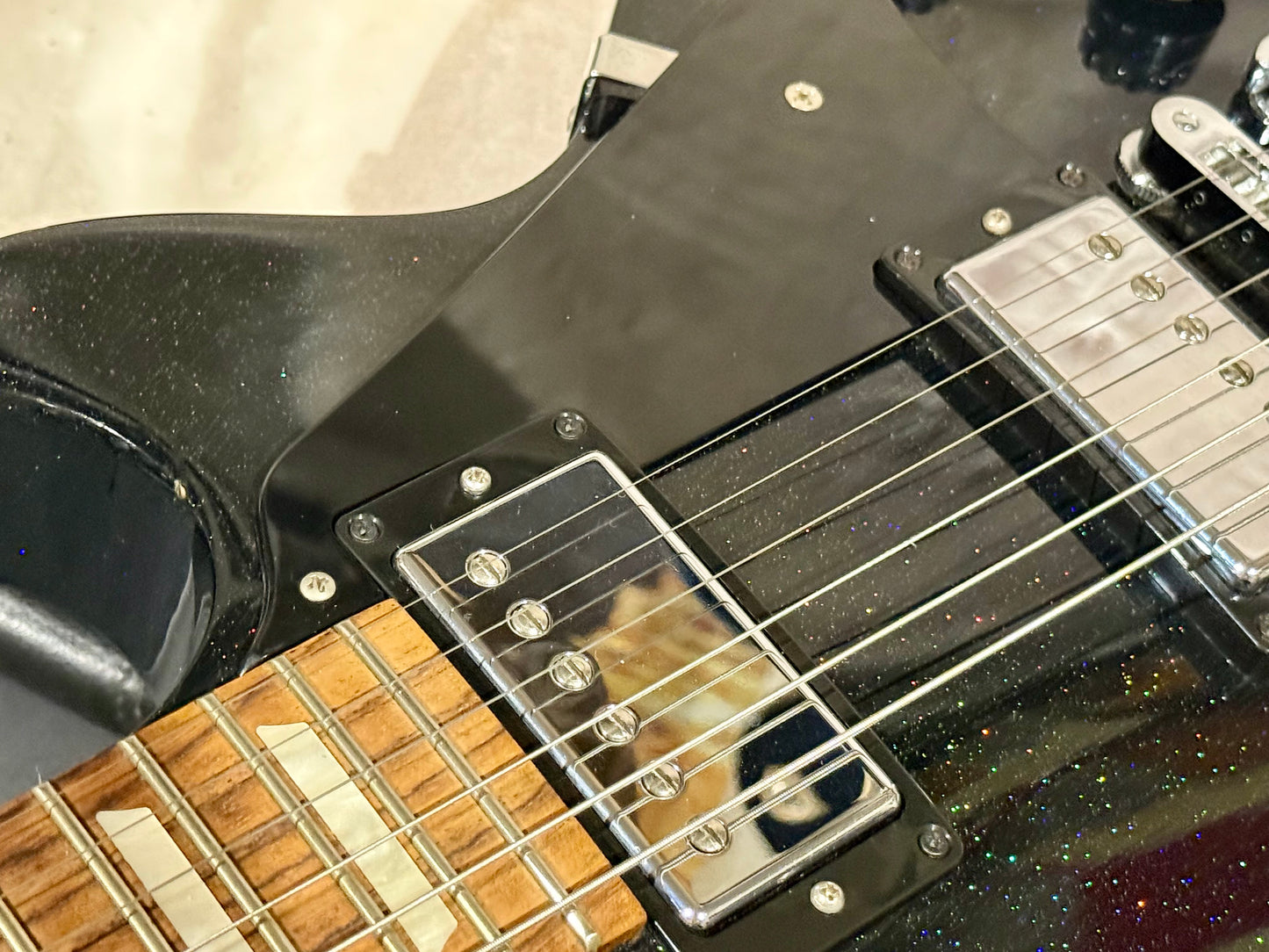 ✨120th ANNIVERSARY ✨ Gibson Les Paul Studio Pro Graphite Pearl Sparkle~USA 2014