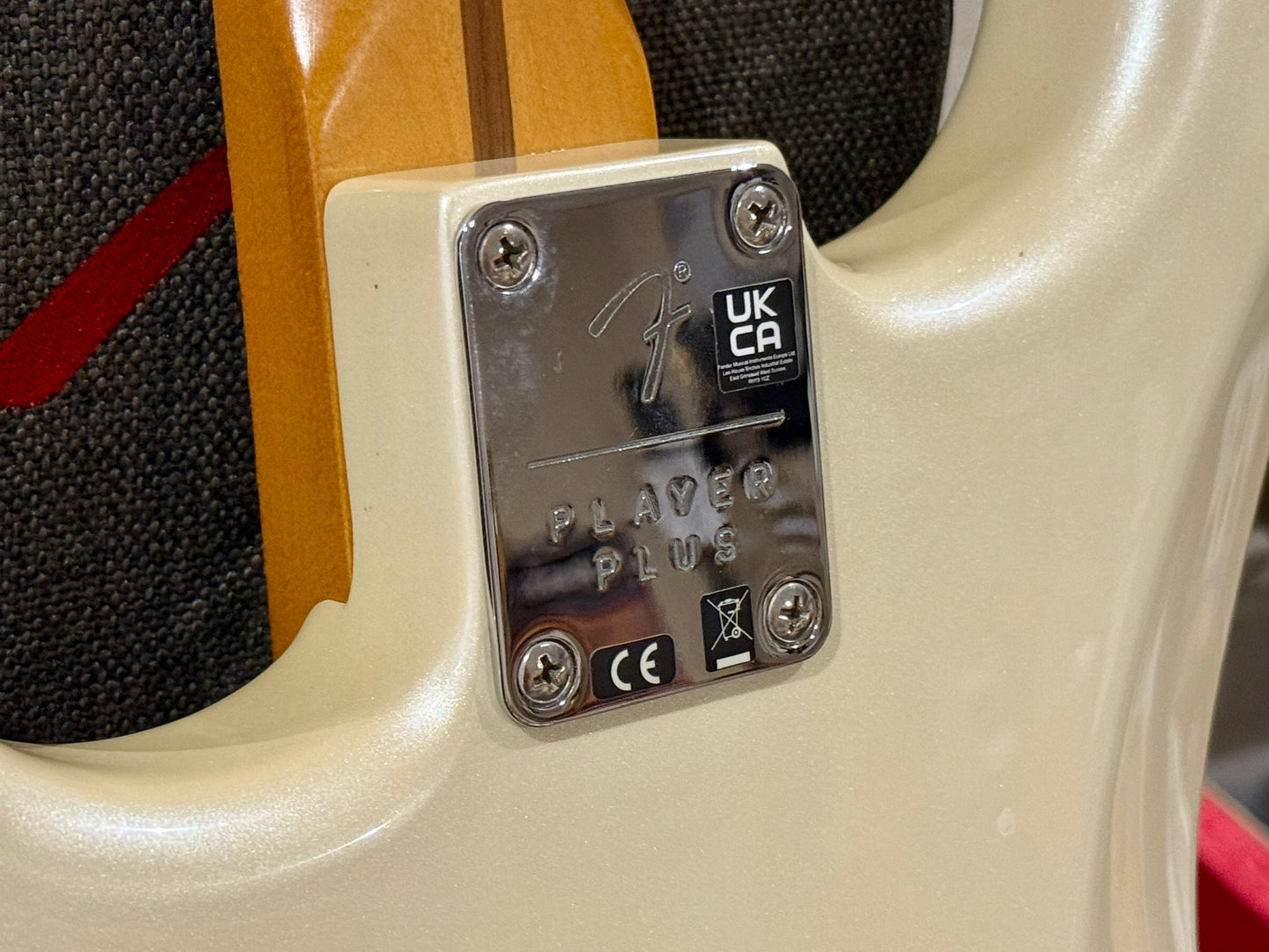 🌟2022🌟 Fender Player Plus Stratocaster~ Olympic Pearl White~ MIM~ Push/Pull!