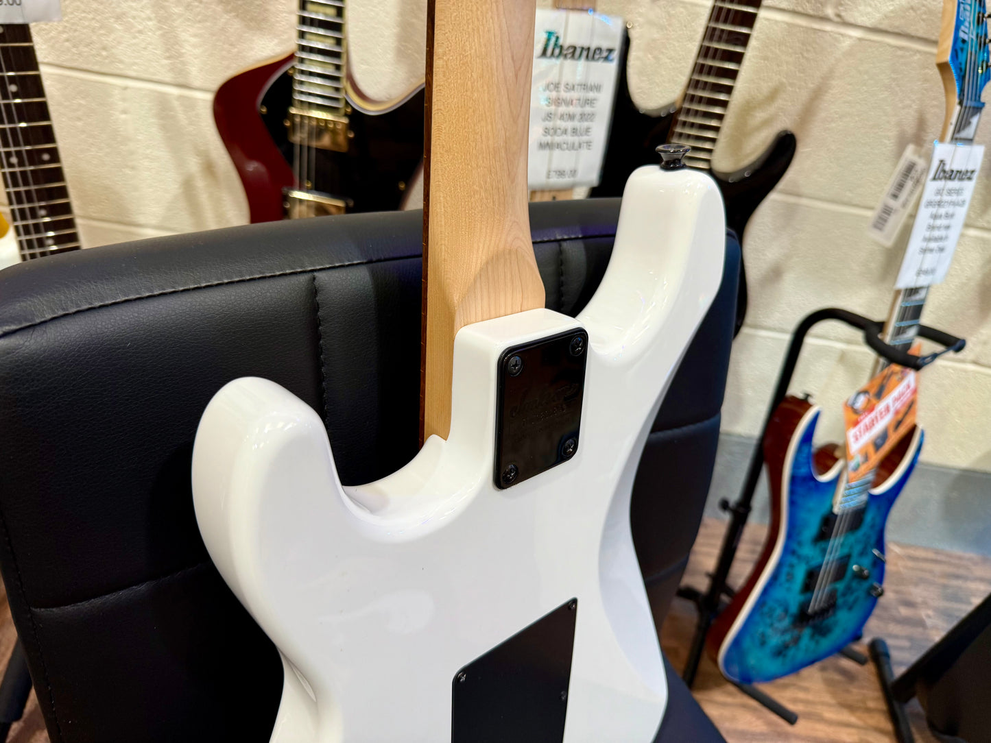 🔥MINT 2018🔥 Jackson Adrian Smith SDXM~ Snow White~ Iron Maiden Signature!