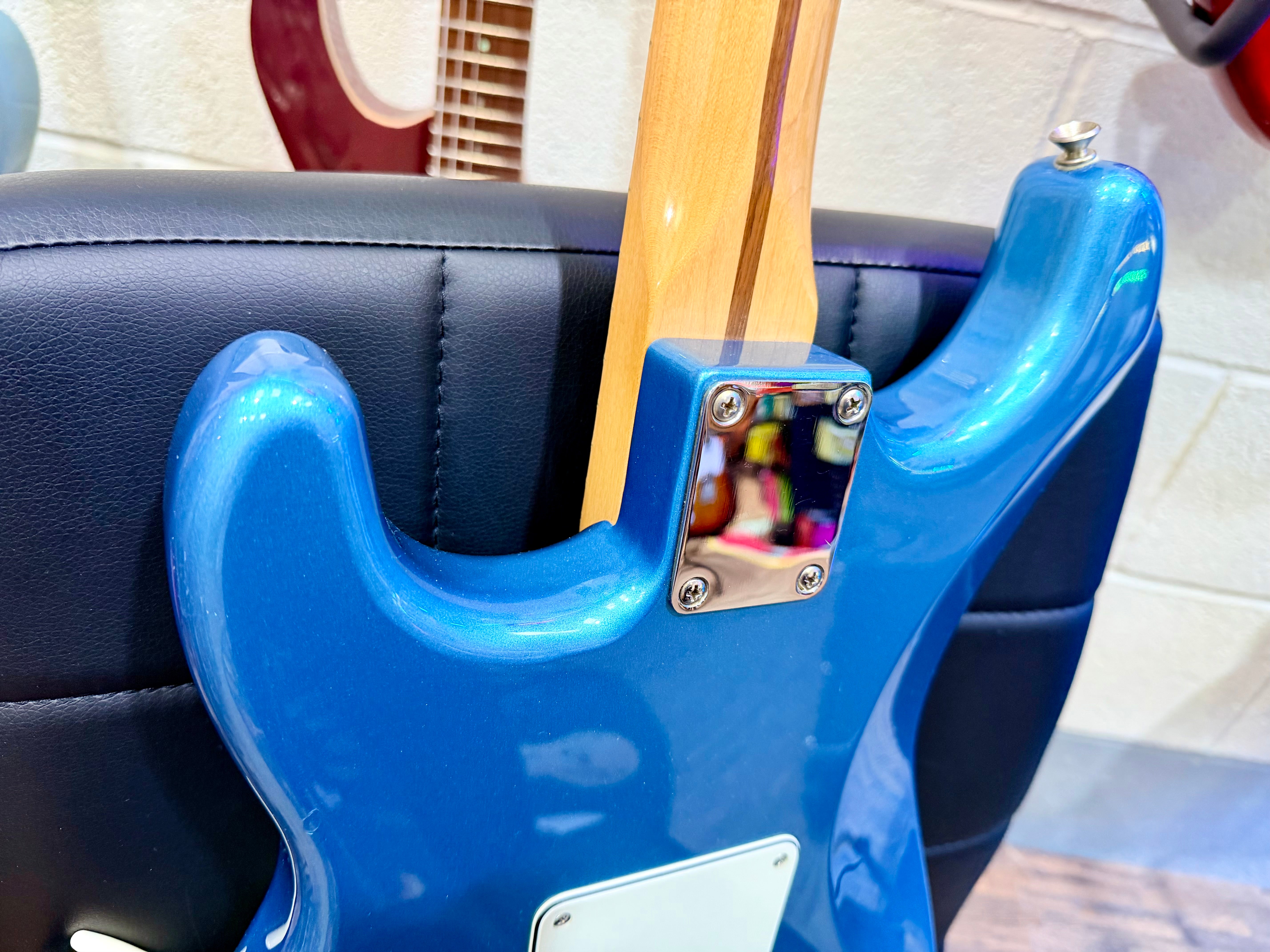 🌟2017🌟 Fender Standard Stratocaster~ Mexican MIM Strat~ Tidepool Blue Guitar!