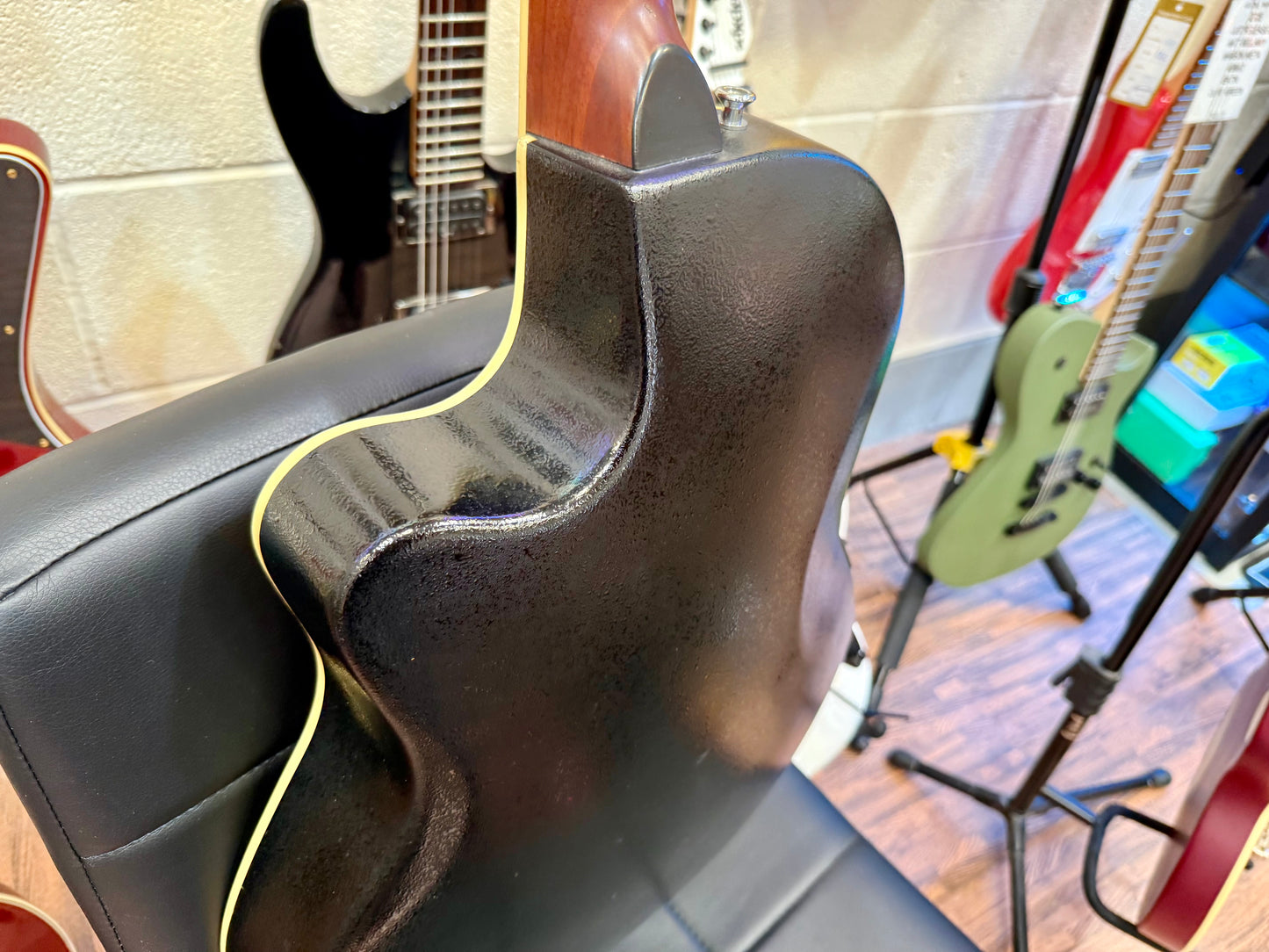 🎸ROUNDBACK🎸 Tanglewood Odyssey TMO-7 Bowl Back Electro-Acoustic Guitar~Natural