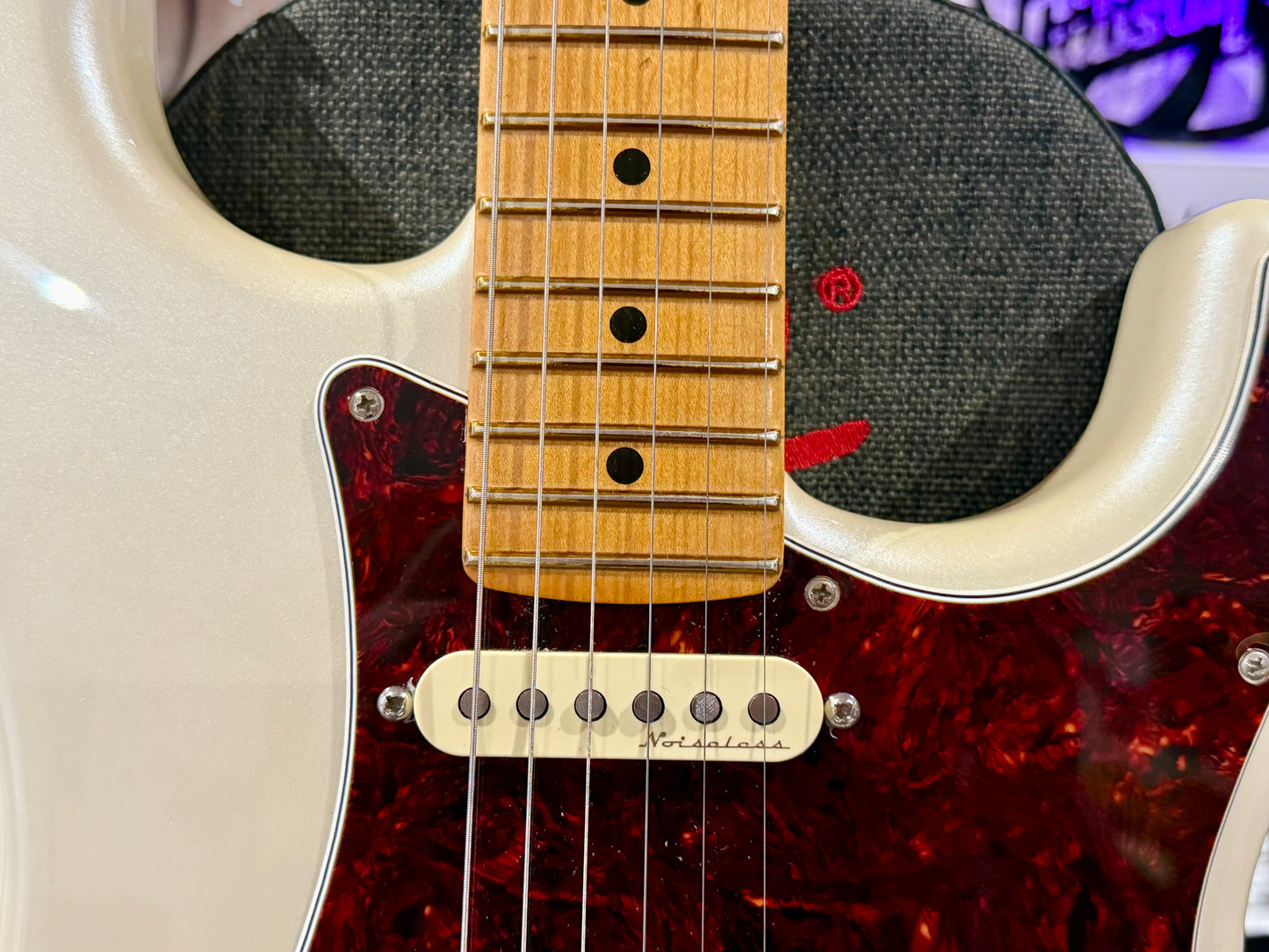 🌟2022🌟 Fender Player Plus Stratocaster~ Olympic Pearl White~ MIM~ Push/Pull!