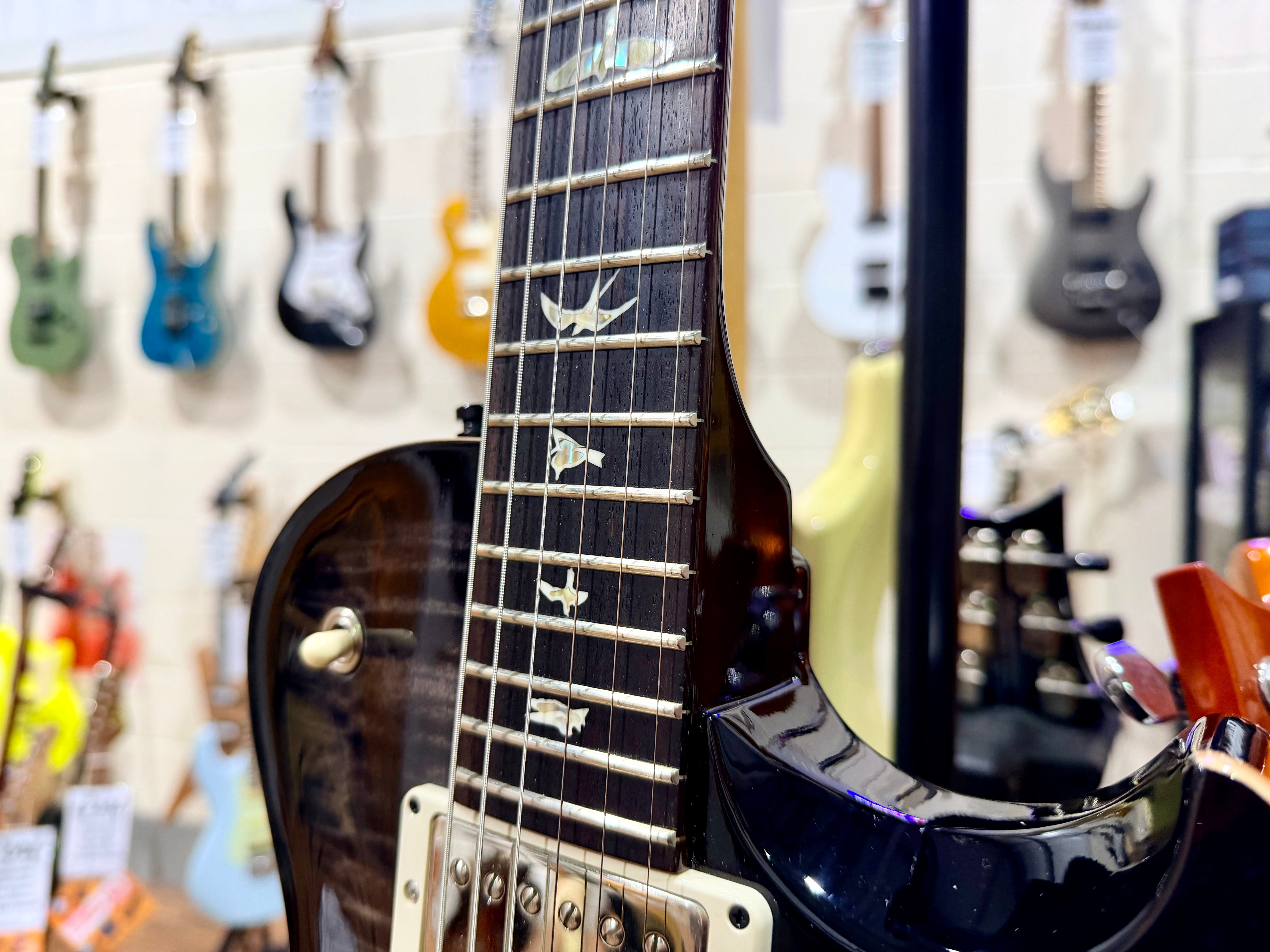 π₯2020π₯ PRS Mark Tremonti Signature USA Charcoal Contour Burst~ Case & Docs!