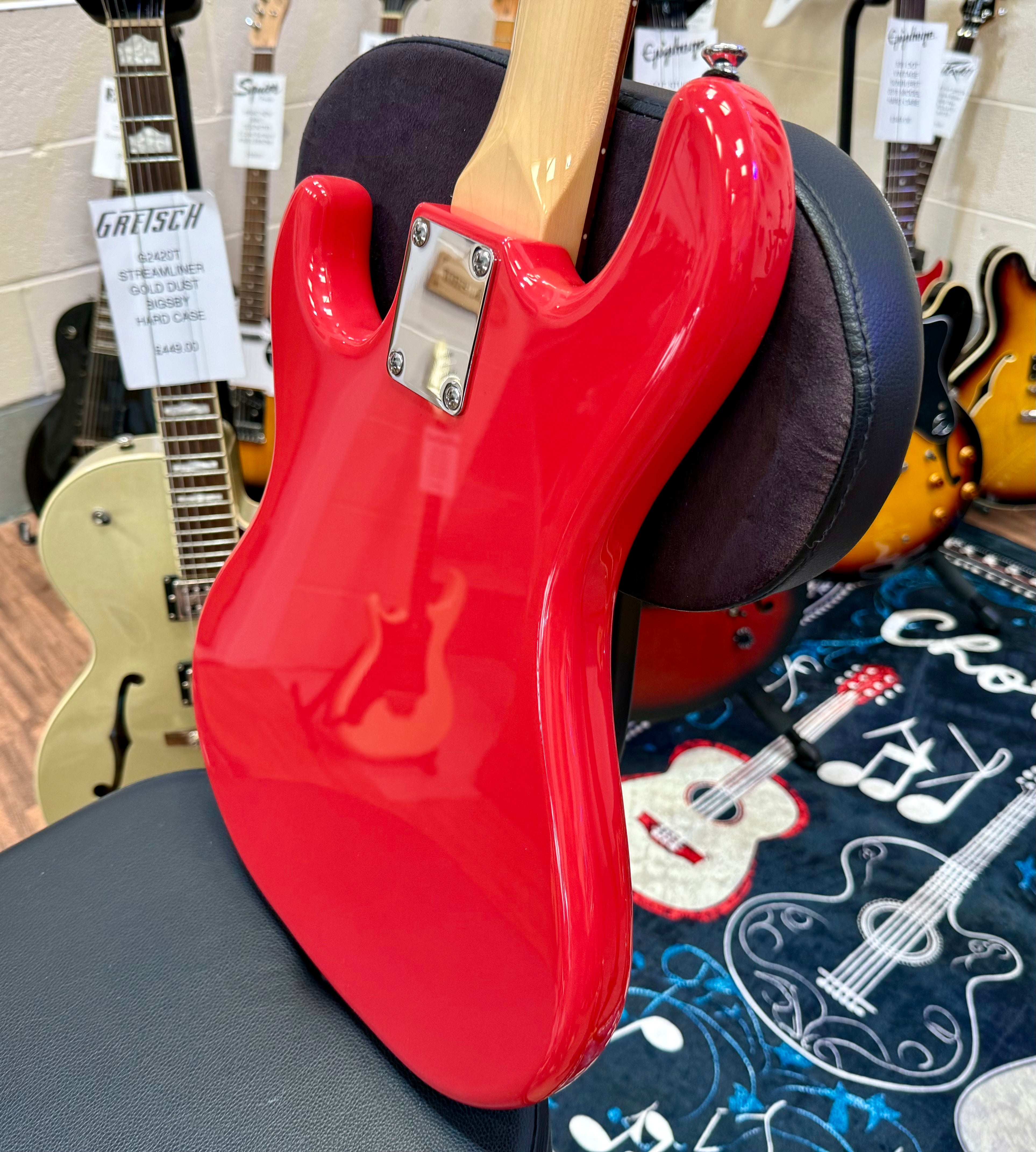 🔥SPECIAL OFFER🔥 NEW Rapier 22 Electric Guitar ~ Fiesta Red!