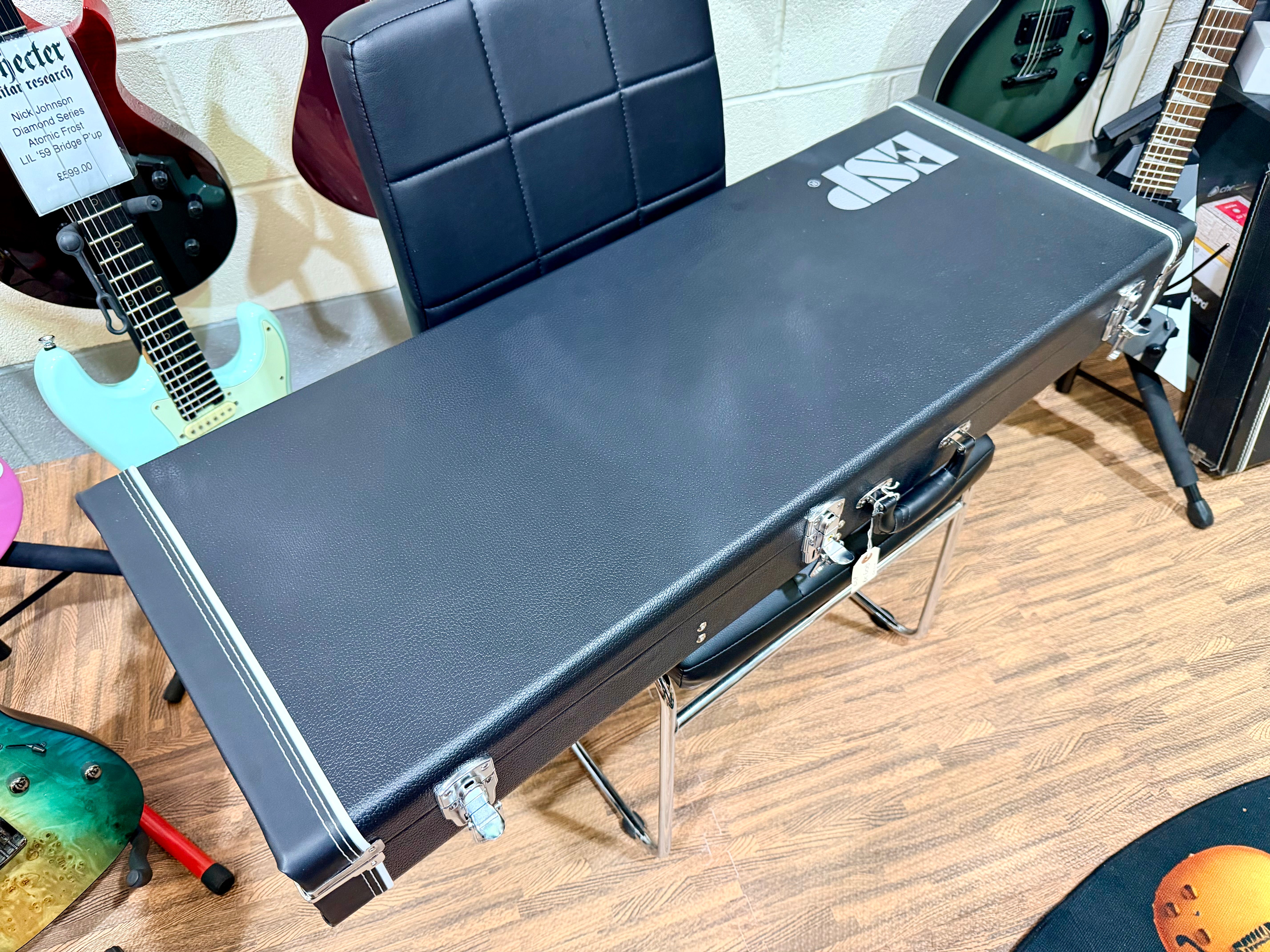 🔥MINT🔥 ESP LTD BK-600 Bill Kelliher Signature~ Military Green Sunburst Satin!