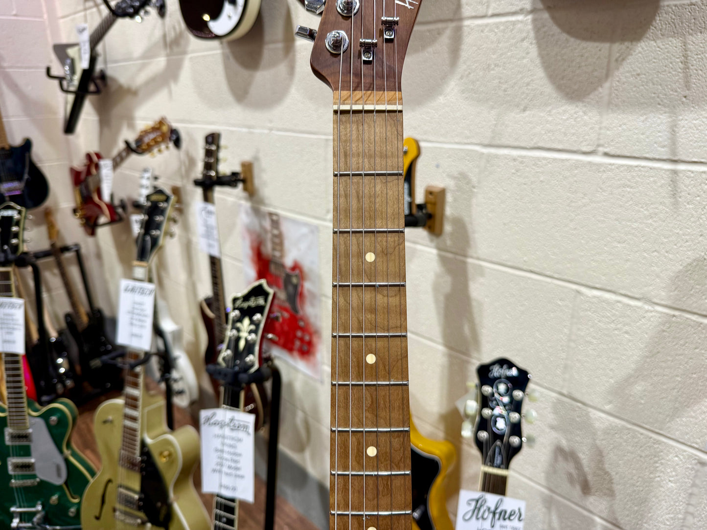 🔥MINT🔥 Harley Benton Fusion-T Pro Series Telecaster HH~ Roasted Maple + CASE!