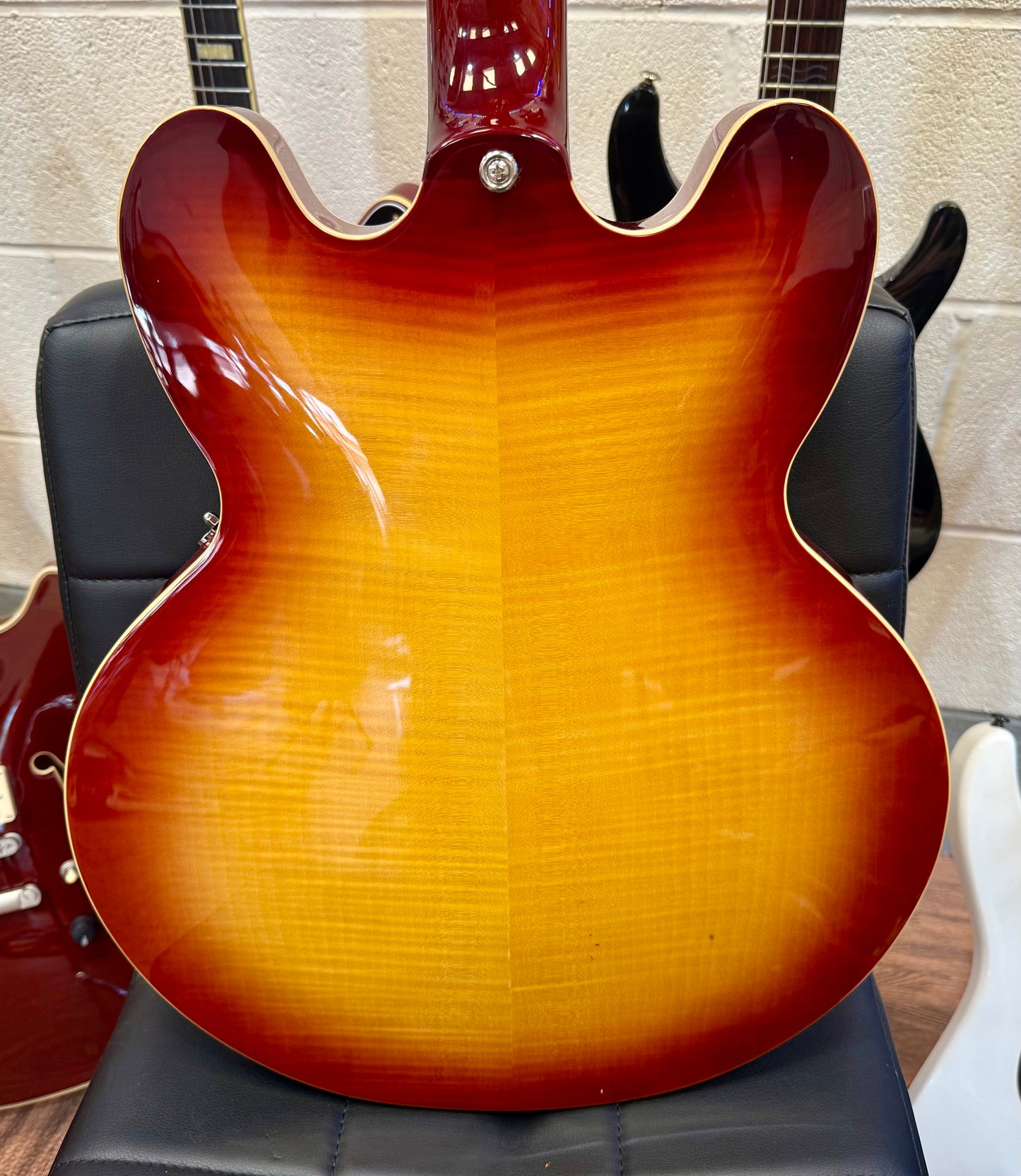 🌟2024 MINT🌟 Epiphone ES-335 Figured~ Raspberry Tea Burst~ Inspired By Gibson!
