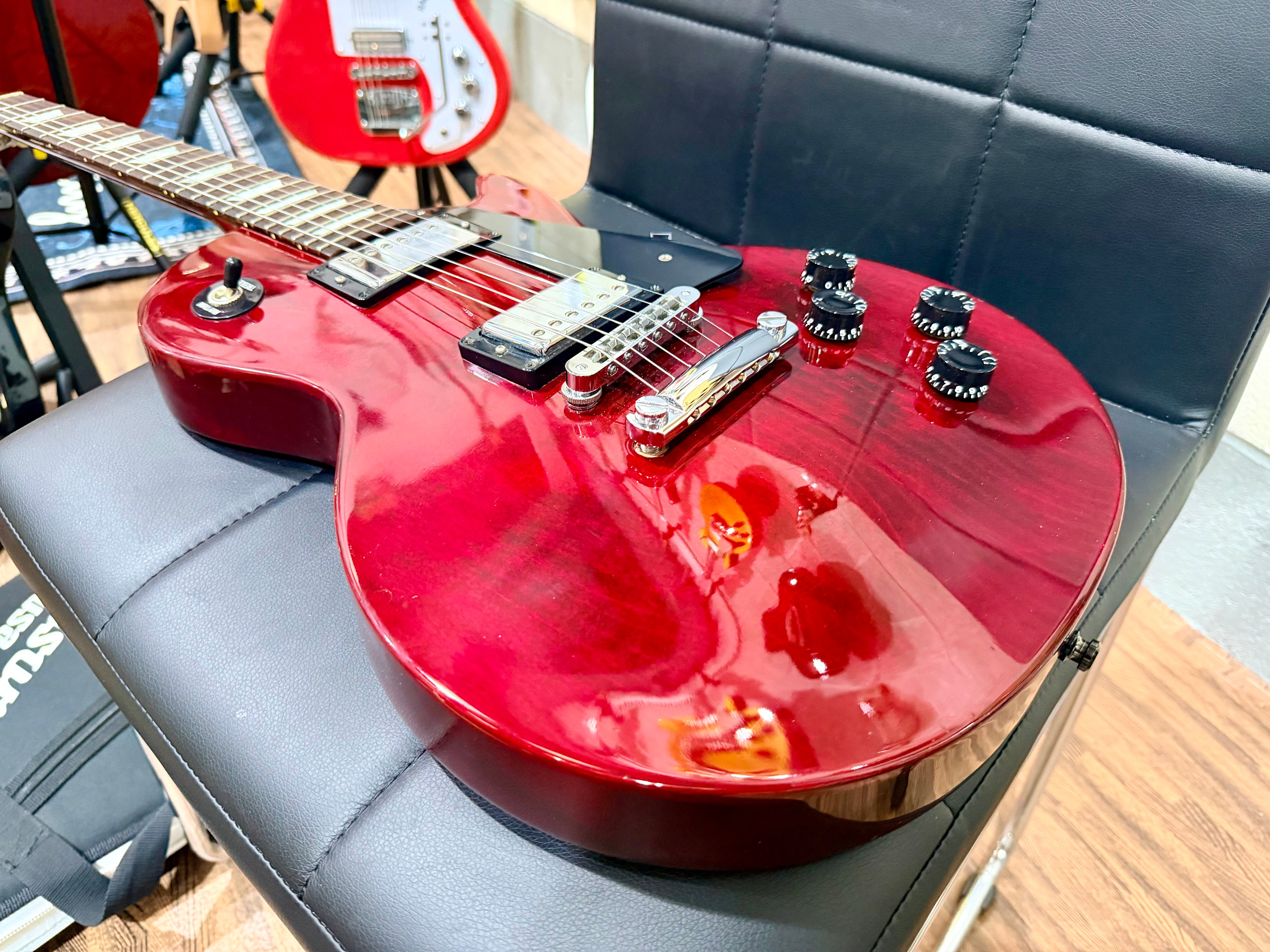 🔥2003🔥 Gibson Les Paul Studio USA~ Electric Guitar~ Wine Red~ 8lb:11oz!