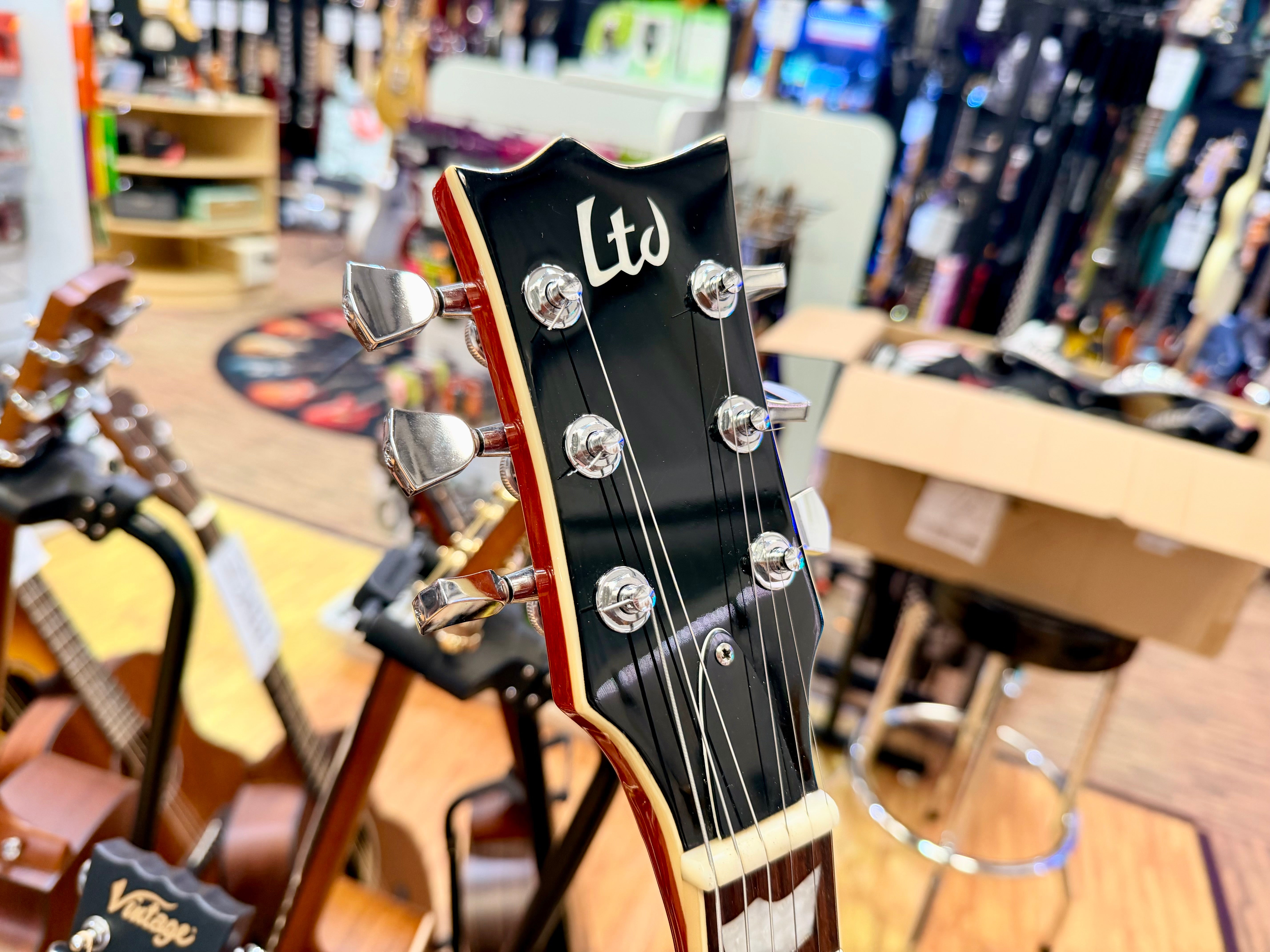 π₯2015π₯ ESP LTD EC-256 Lemon Drop~ Schaller Hot Stuff Pickups~ Gotoh Upgrades!