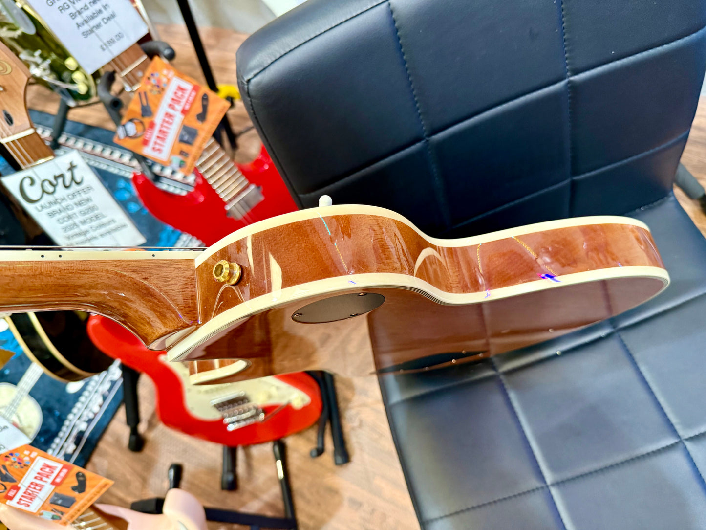 🔥2018🔥 Epiphone Les Paul Custom Pro KOA~ Split Coils + Case~ Ltd Edition!
