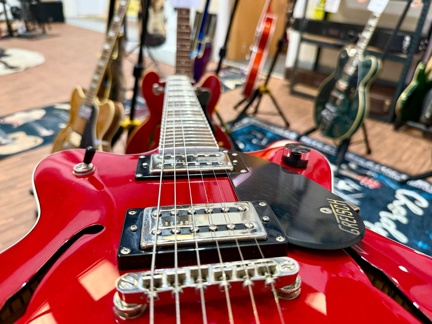π2017π Gretsch G2655 FS Flagstaff Red Semi-Hollow~Centre Block Electric Guitar