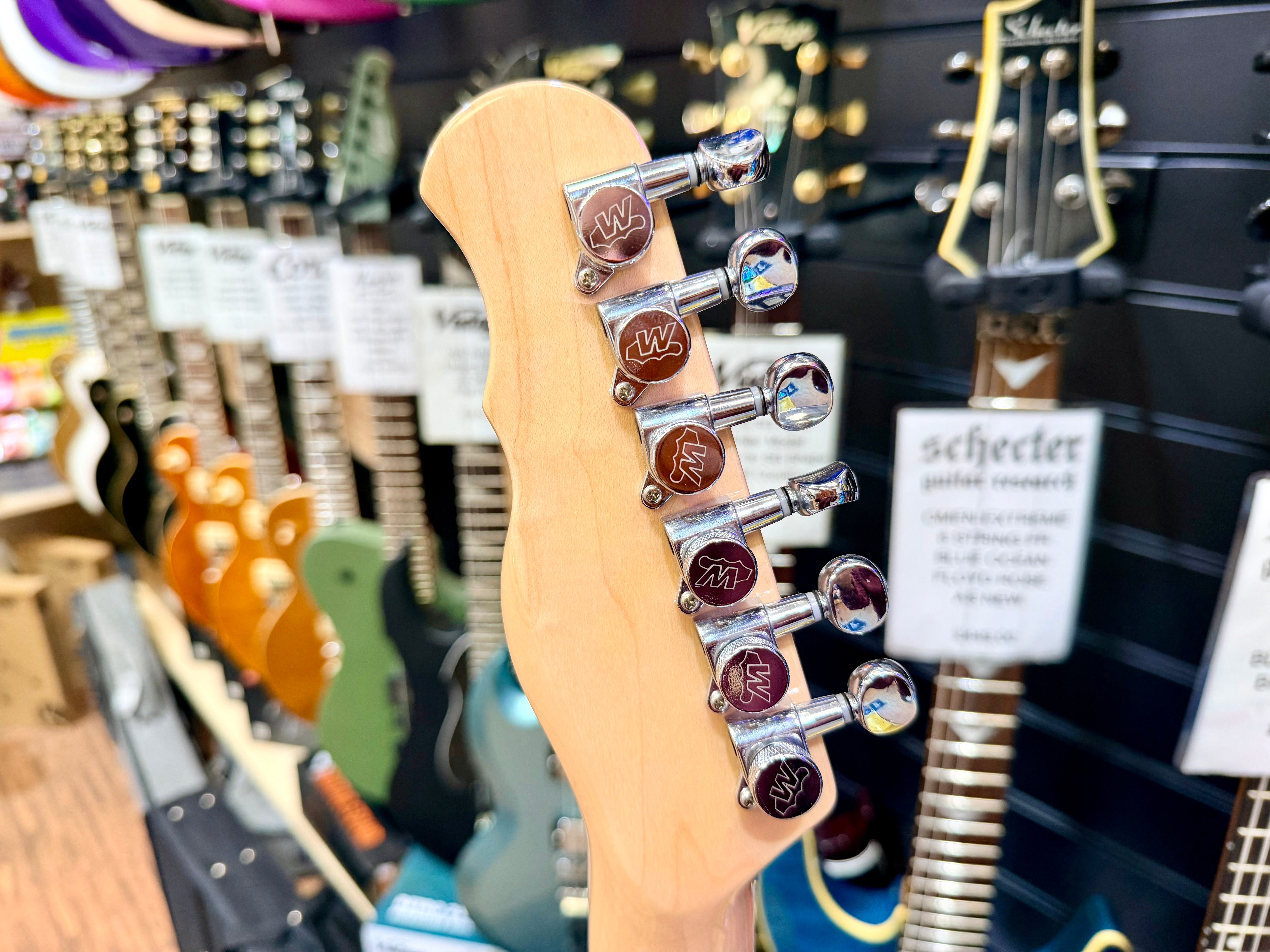 🔥RARE🔥 Vintage Country Squire Thinline Telecaster~ Pre Fret King Black Label!