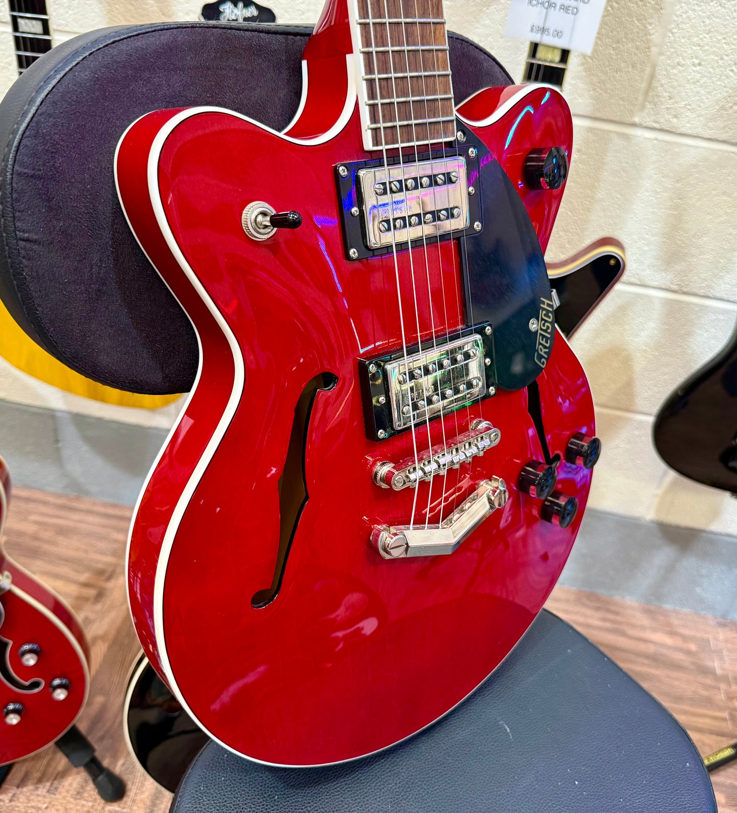 π2017π Gretsch G2655 FS Flagstaff Red Semi-Hollow~Centre Block Electric Guitar