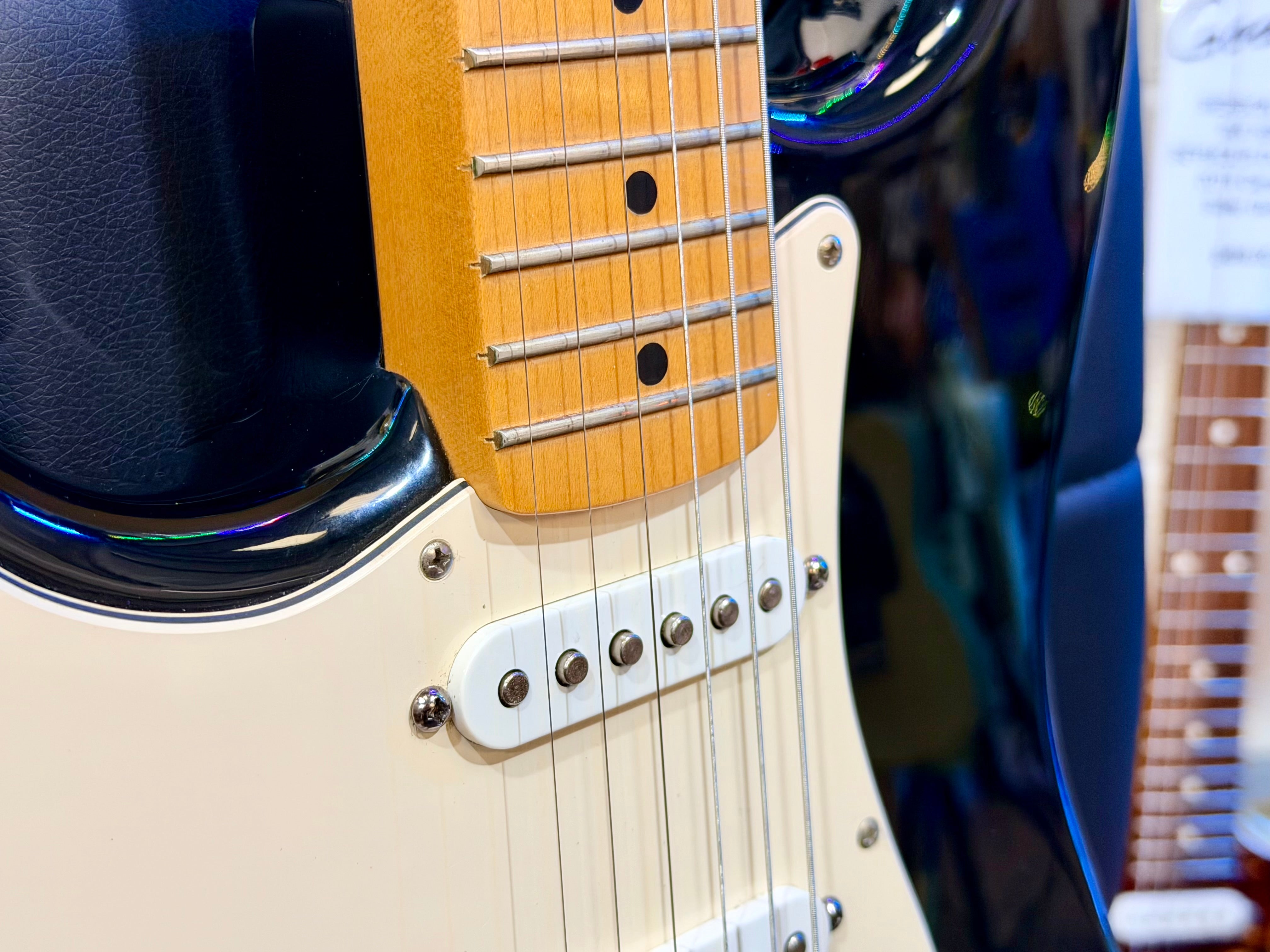 🔥LEFTY🔥 Fender Mexican Standard Stratocaster Left Handed~ Black~ 2008 Strat!