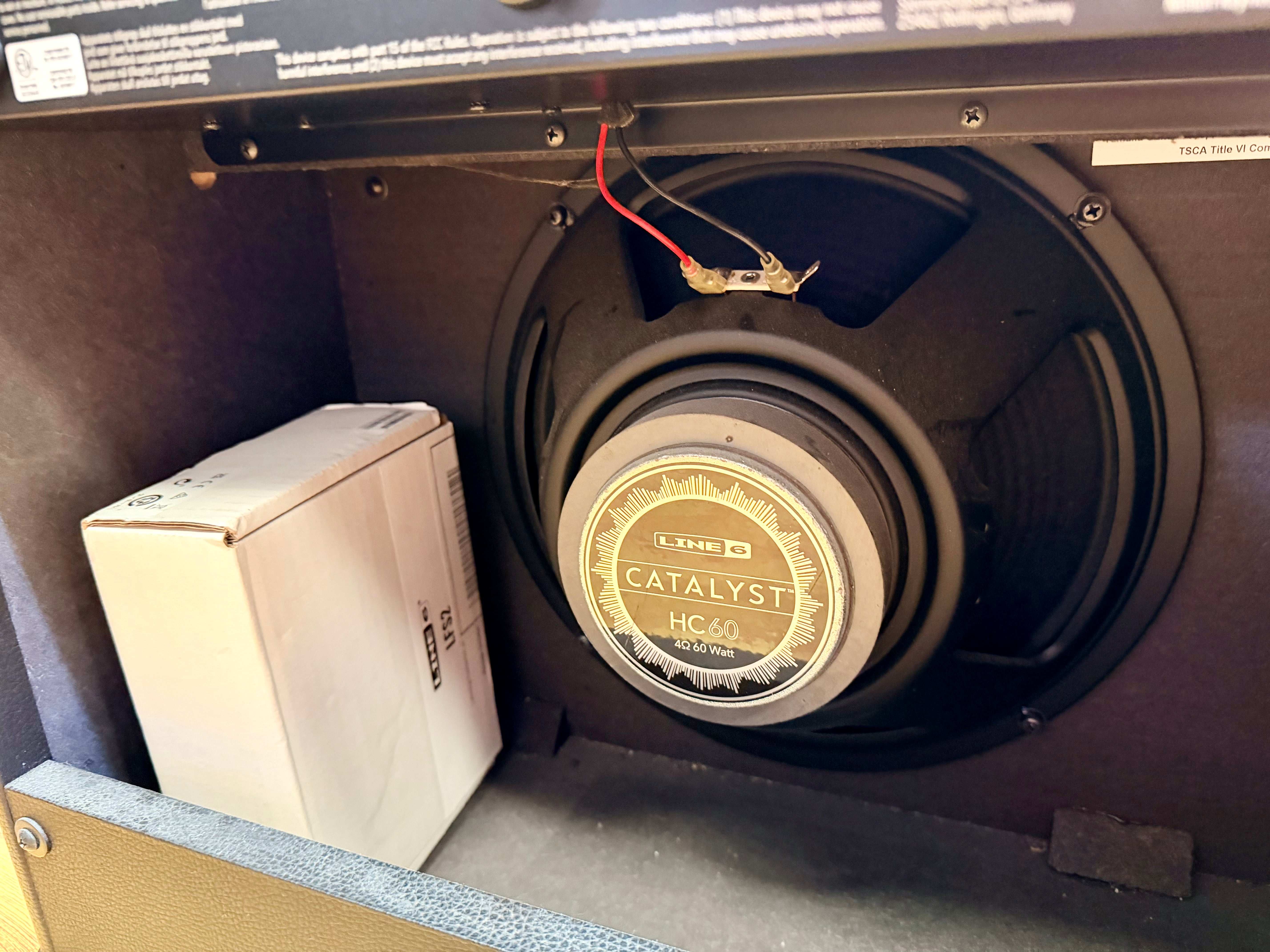 🎸MINT Line 6 Catalyst 60 60W 1x12 Guitar Amplifier Combo Amp + LFS2 Footswitch 🎸