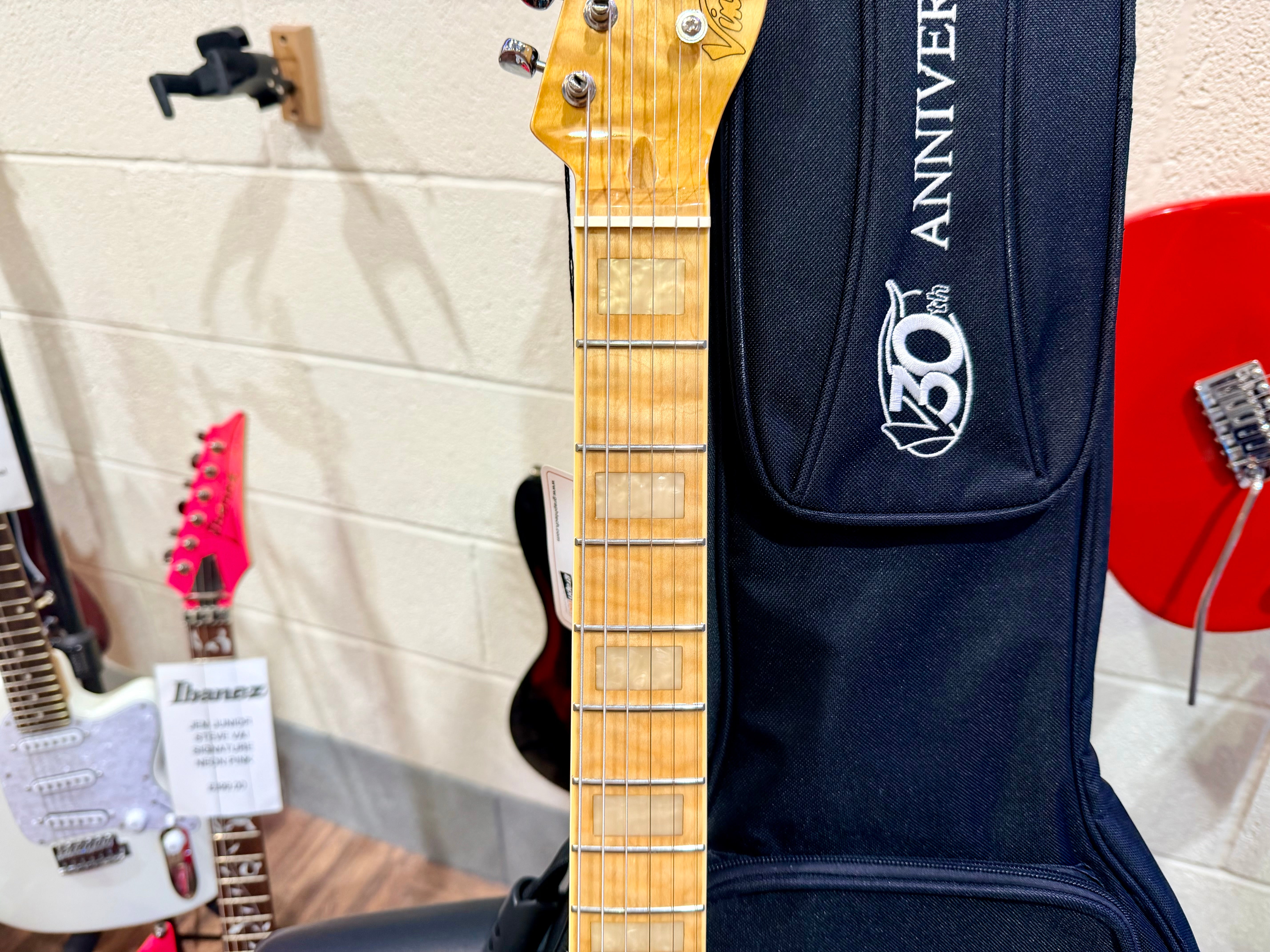 🔥2025 LIMITED🔥 Vintage 30th Anniversary V72 ReIssued~ Thinline~ Black + Bag