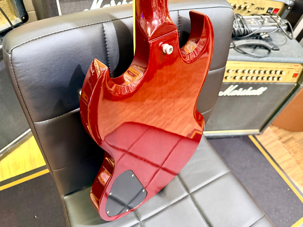 π₯ 1998 Gibson USA SG Standard In Heritage Cherry with Lyre Vibrola + Case π₯