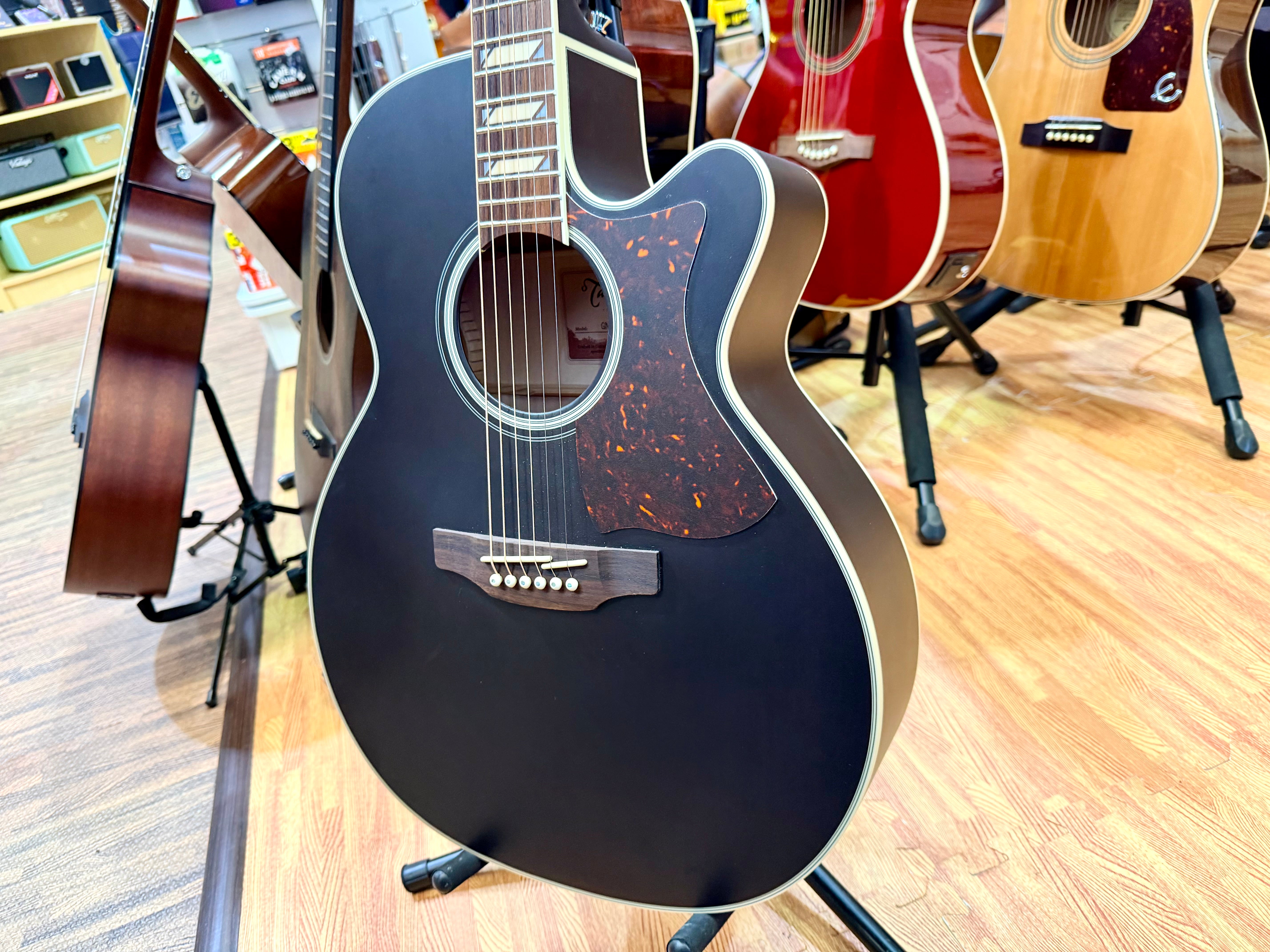 ✨MINT 2025⚡️ Takamine GN73CE SB Electro Acoustic Guitar~ Satin Black G Series!
