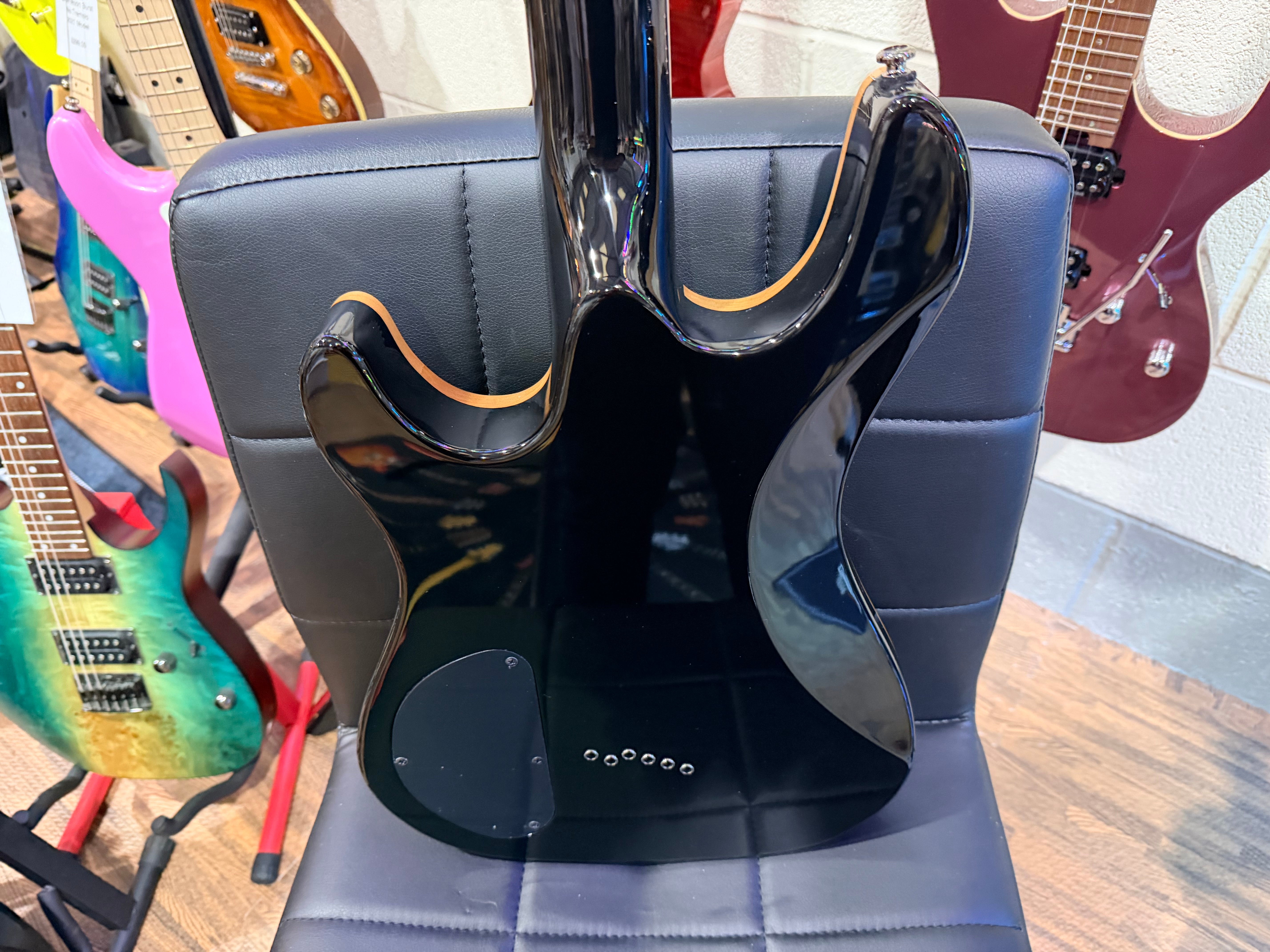 🔥KOREA 2015🔥 Cort KX Custom Electric Guitar~ Flamed Maple Trans Blue~ Rare!