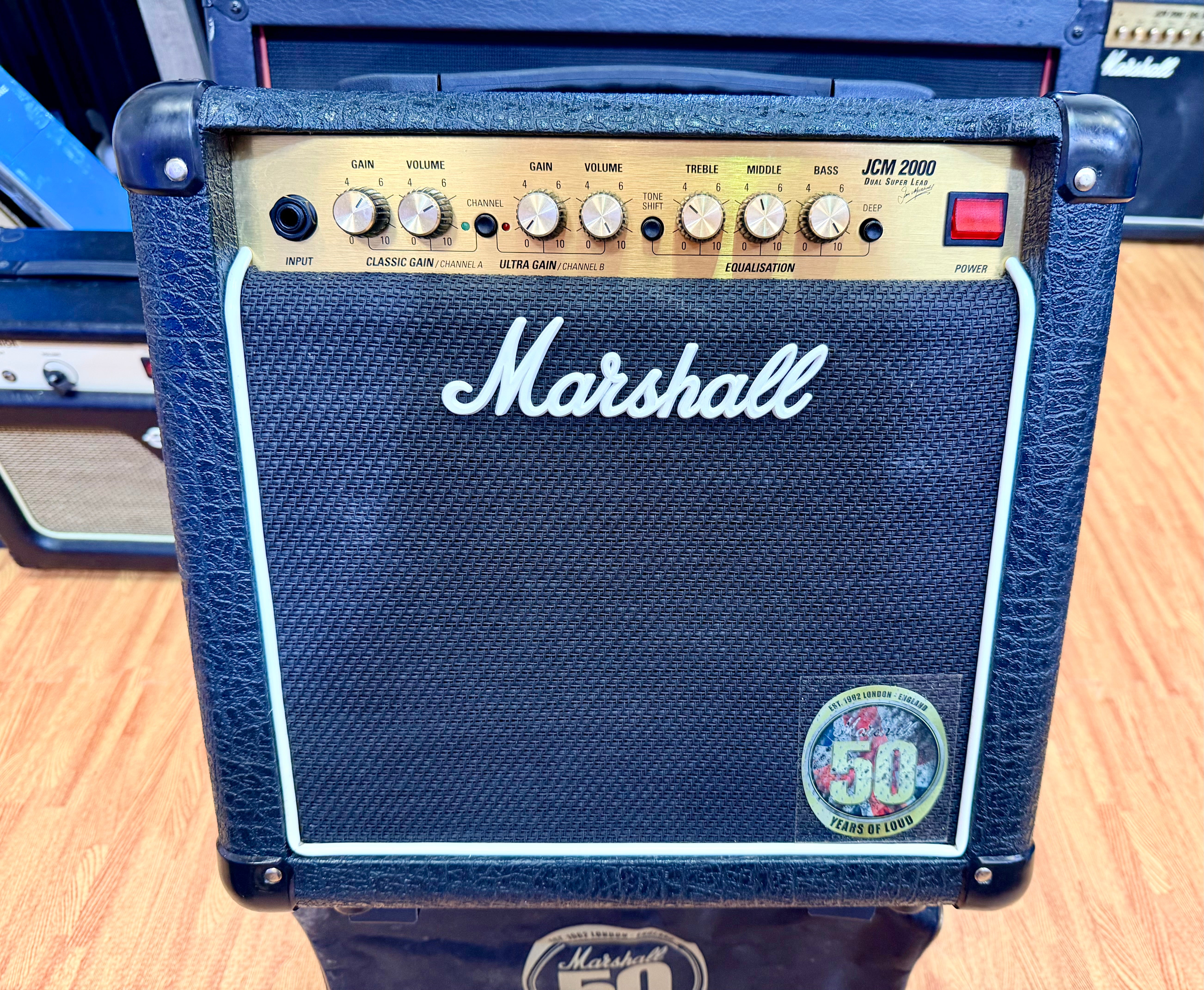 🔥RARE🔥 Marshall 50th Anniversary JCM 2000 1C DSL1 1-Watt Guitar Amp Combo 2012!