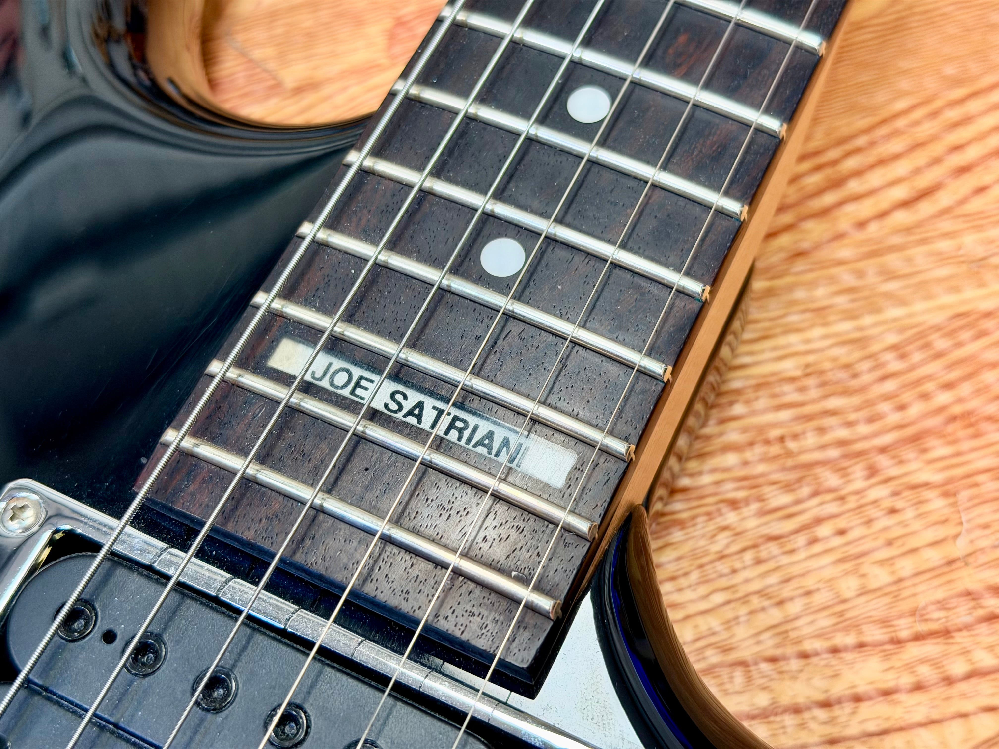 π₯2004π₯ Ibanez JS100 Joe Satriani Signature~ Black MIK Korea Electric Guitar!