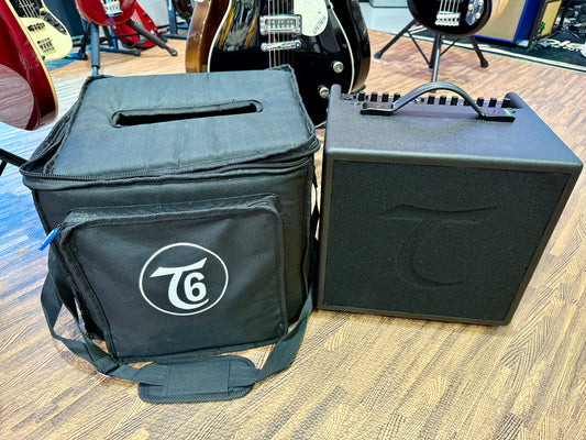 🎸 Tanglewood T6 Acoustic Guitar Amp~ 60w Combo Amplifier + Gig Bag 🎸