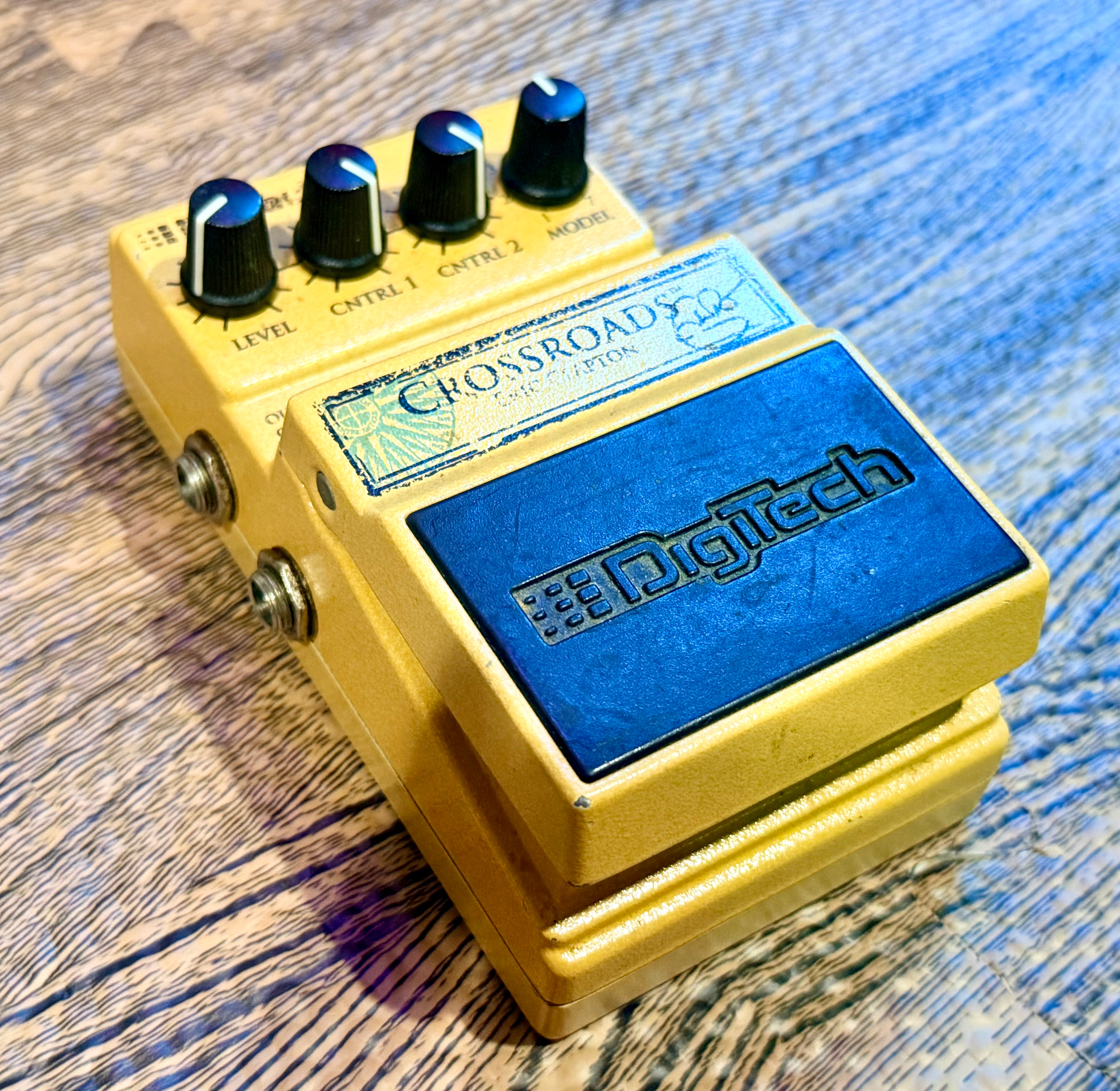 ๐ธ Digitech Eric Clapton Crossroads Pedal~ Vintage Guitar Effects Unit ๐ธ