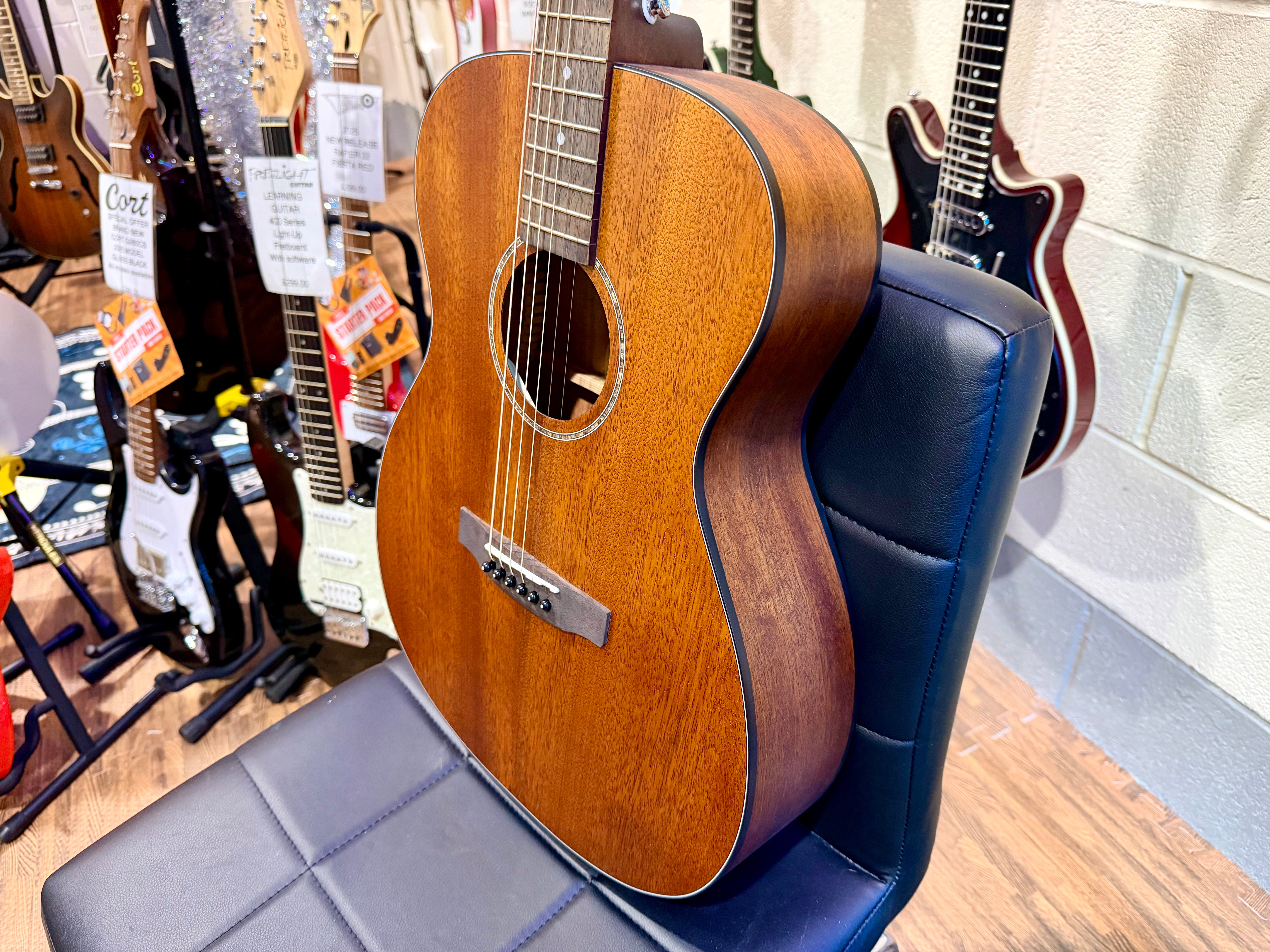 🌟BRAND NEW 2025🌟 Cort L60M OP Mahogany Acoustic Guitar~ Open Pore Finish!